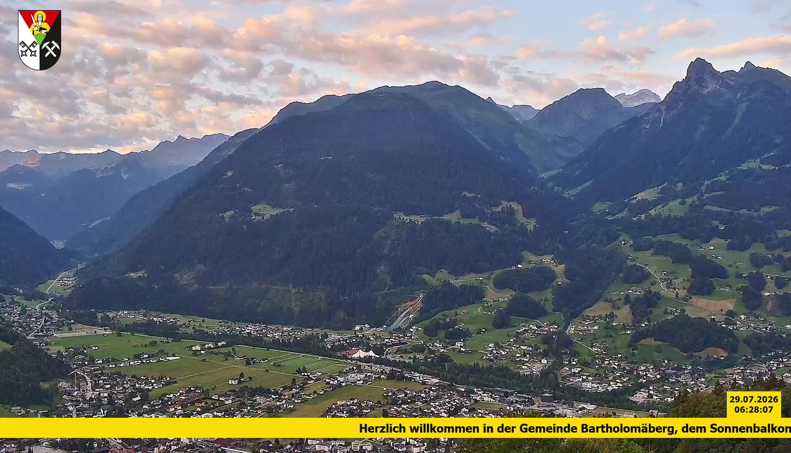 Bartholomäberg | Blick auf Schruns