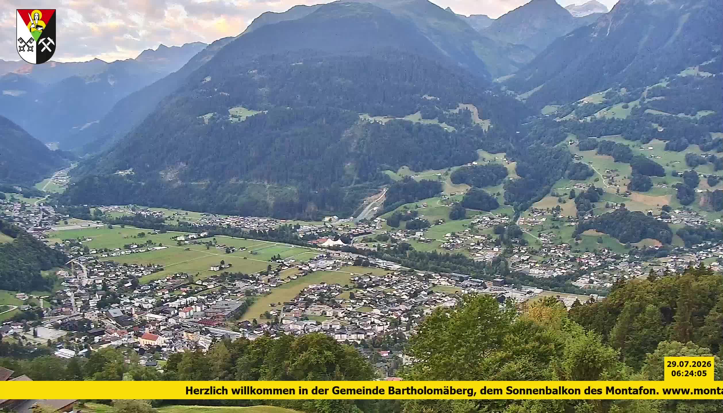 Bartholomäberg | Blick auf Schruns