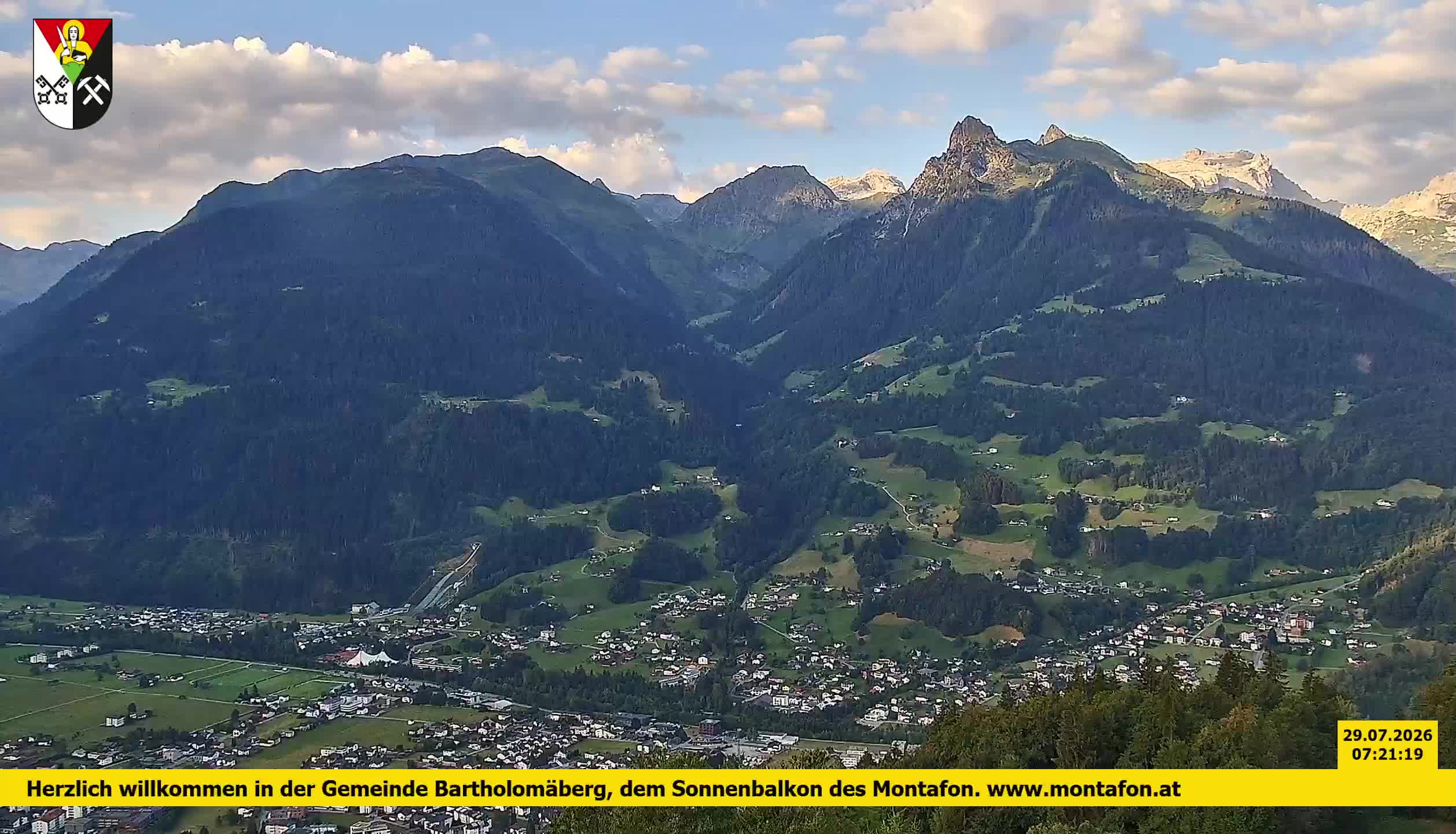 Bartholomäberg | Blick auf Schruns
