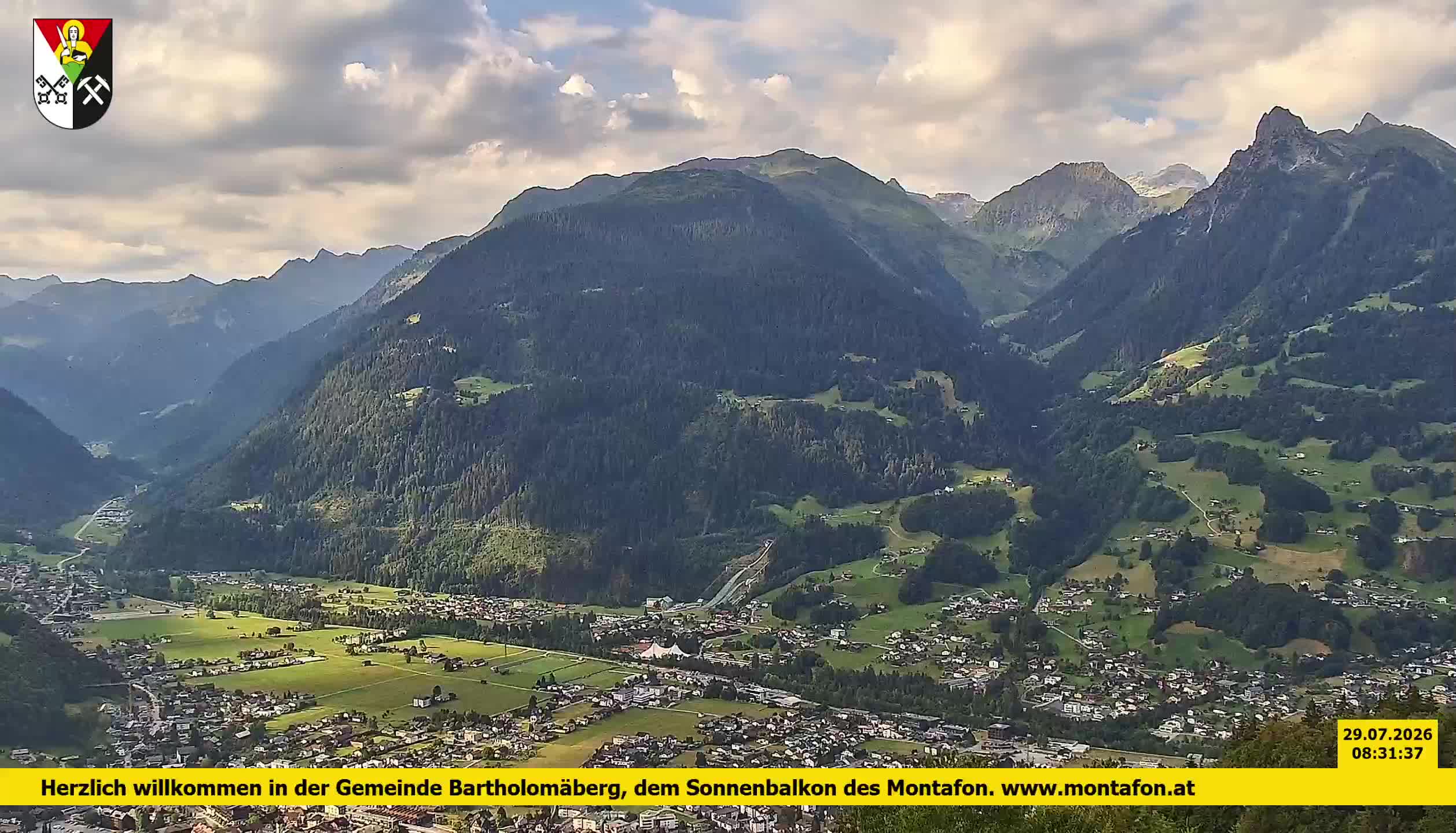 Bartholomäberg | Blick auf Schruns