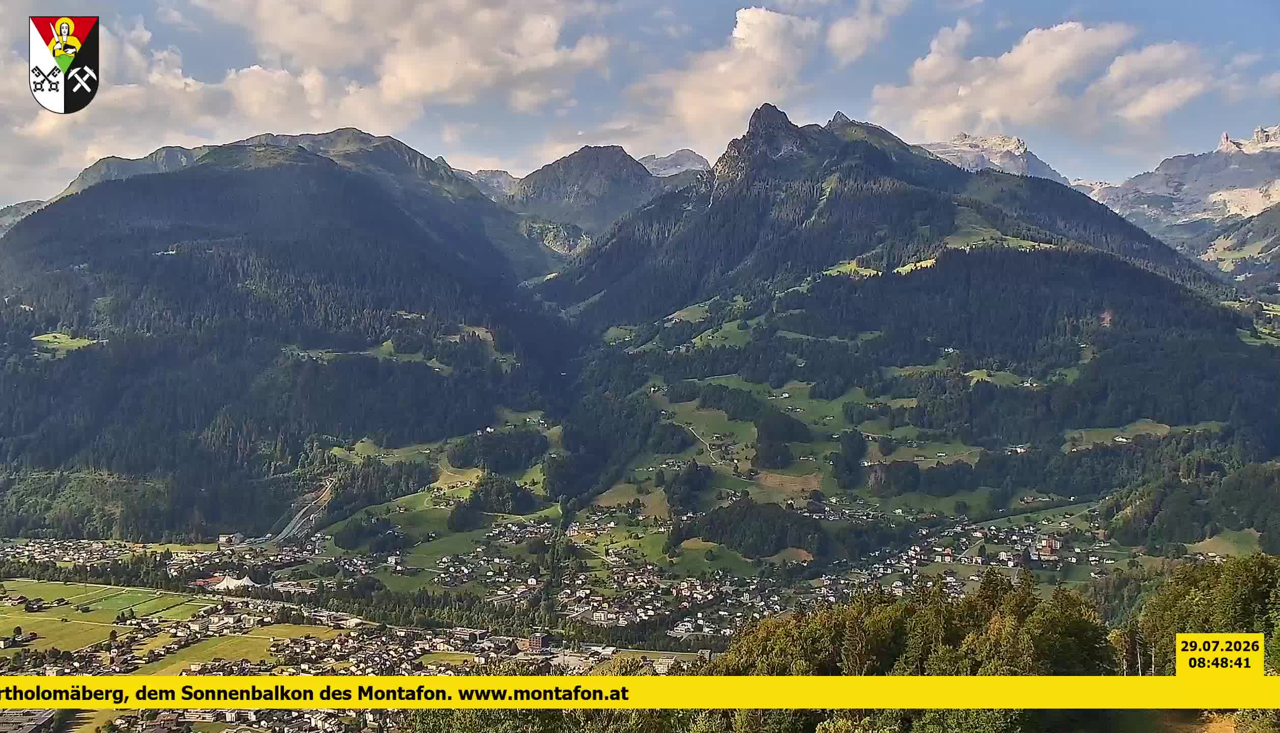 Bartholomäberg | Blick auf Schruns