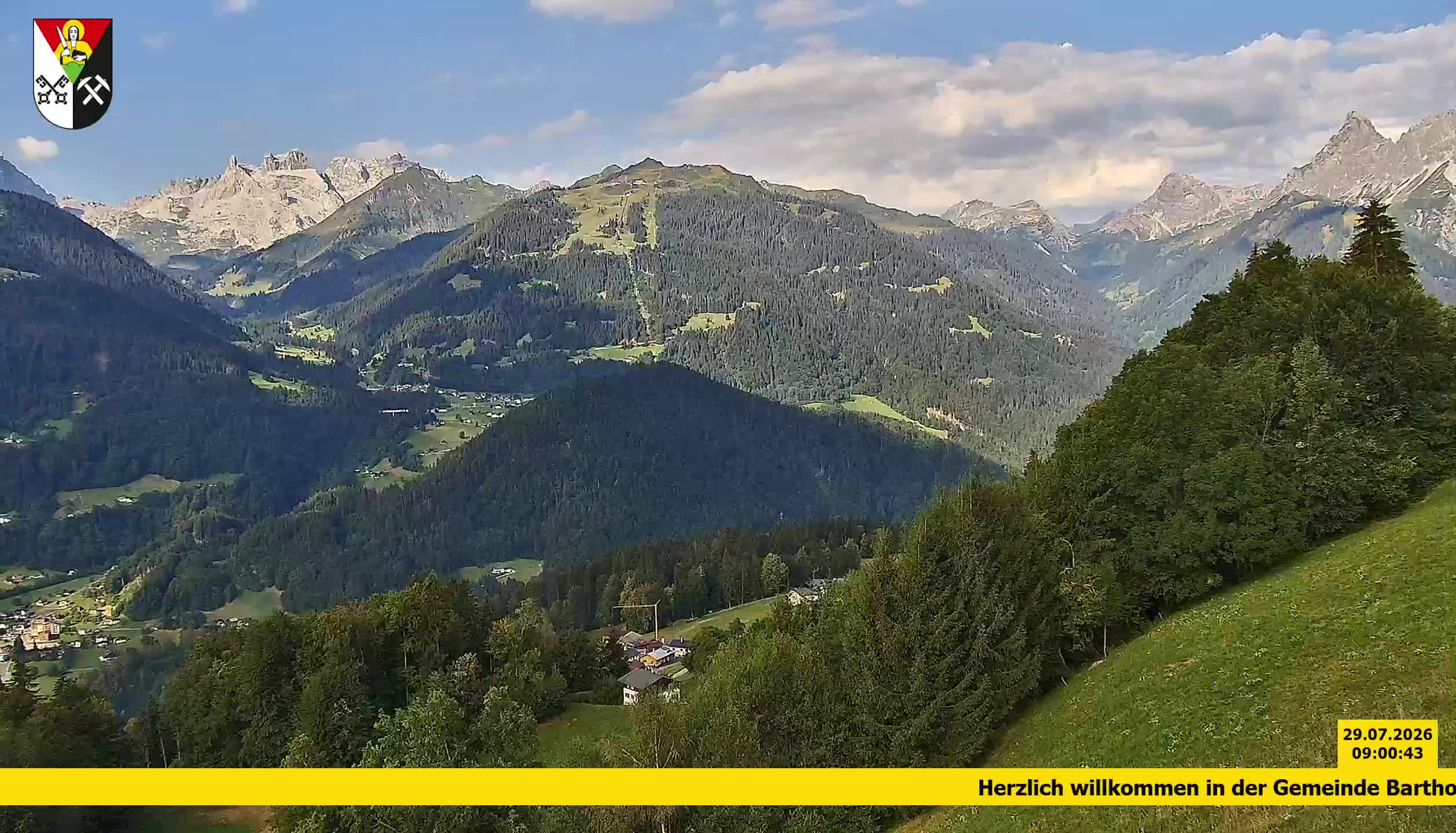 Bartholomäberg | Blick auf Schruns