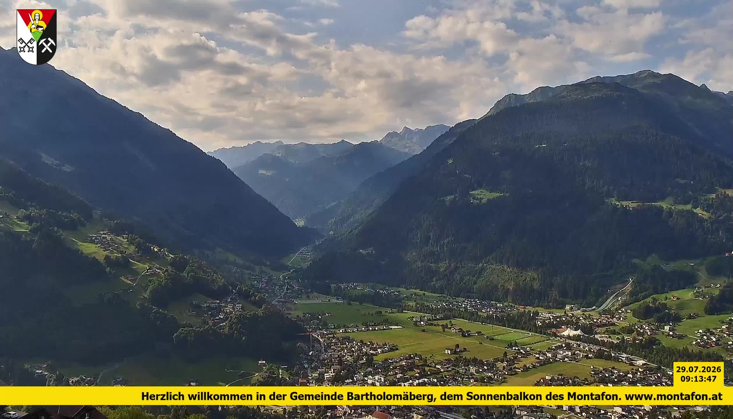 Bartholomäberg | Blick auf Schruns