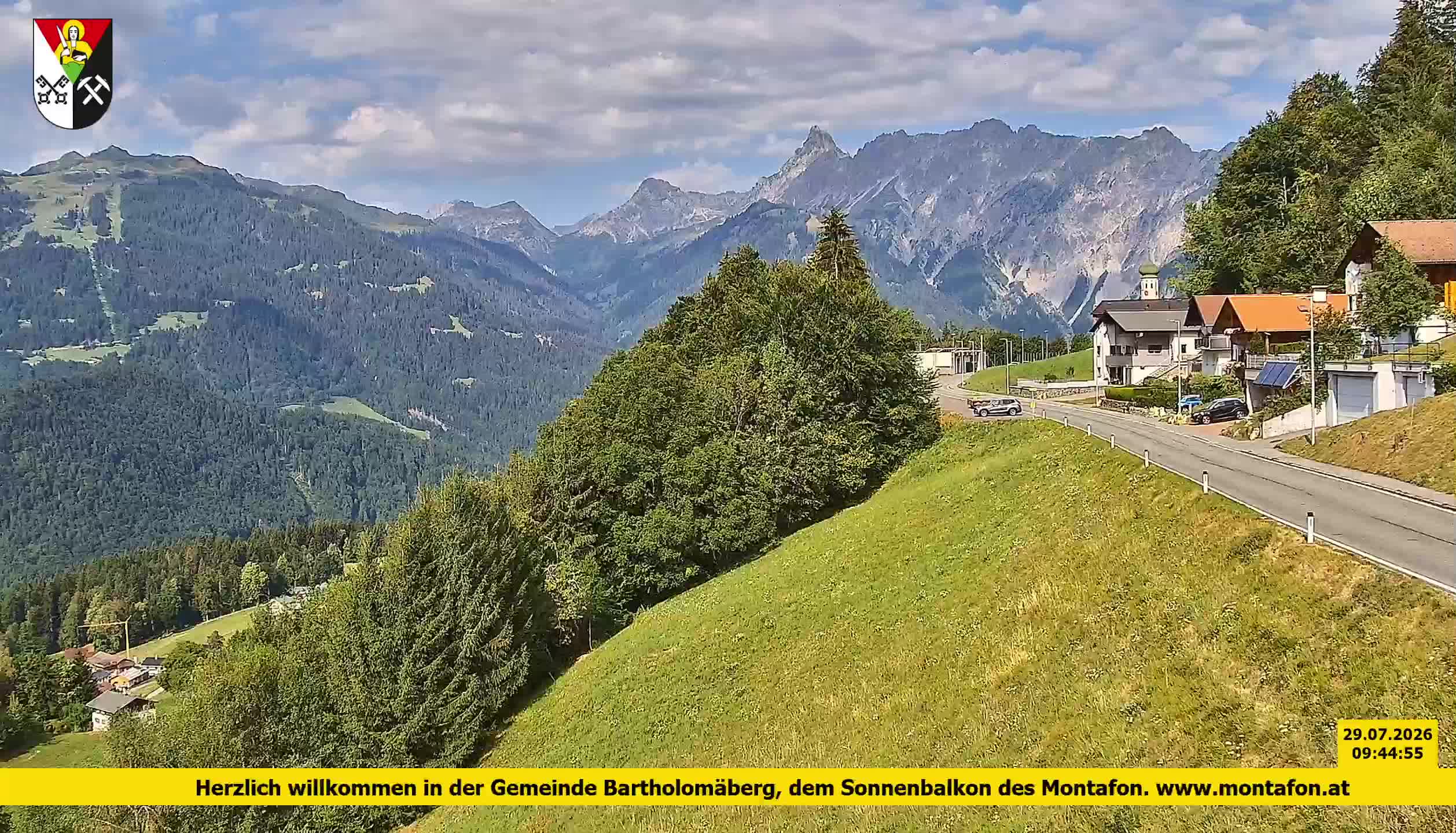 Bartholomäberg | Blick auf Schruns