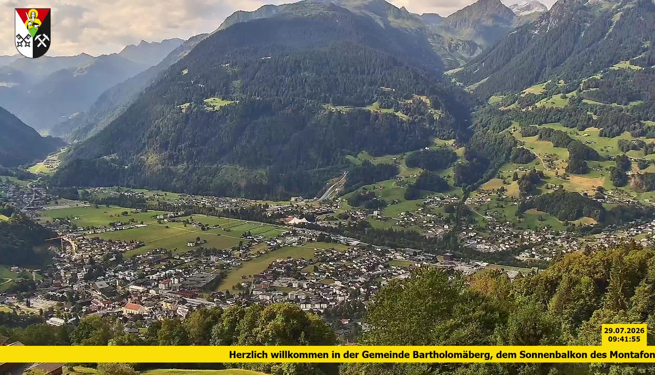 Bartholomäberg | Blick auf Schruns