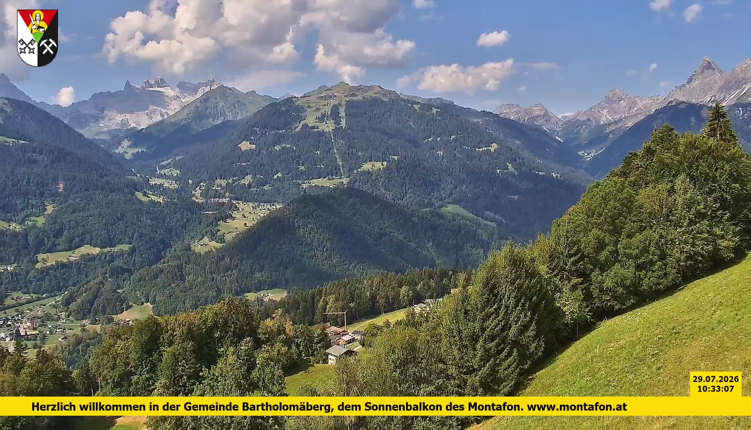 Bartholomäberg | Blick auf Schruns