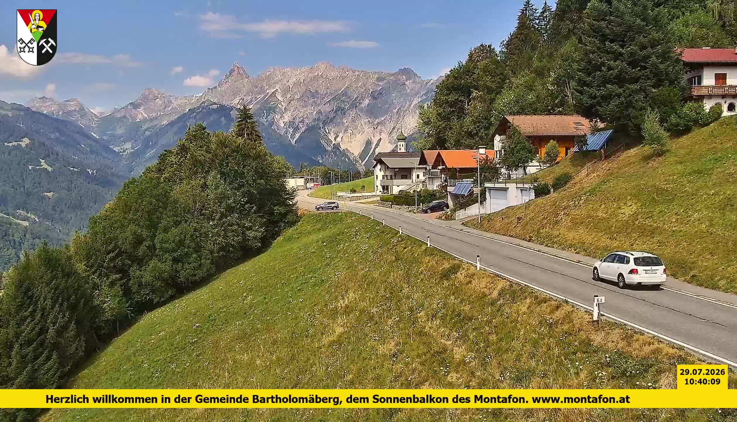 Bartholomäberg | Blick auf Schruns