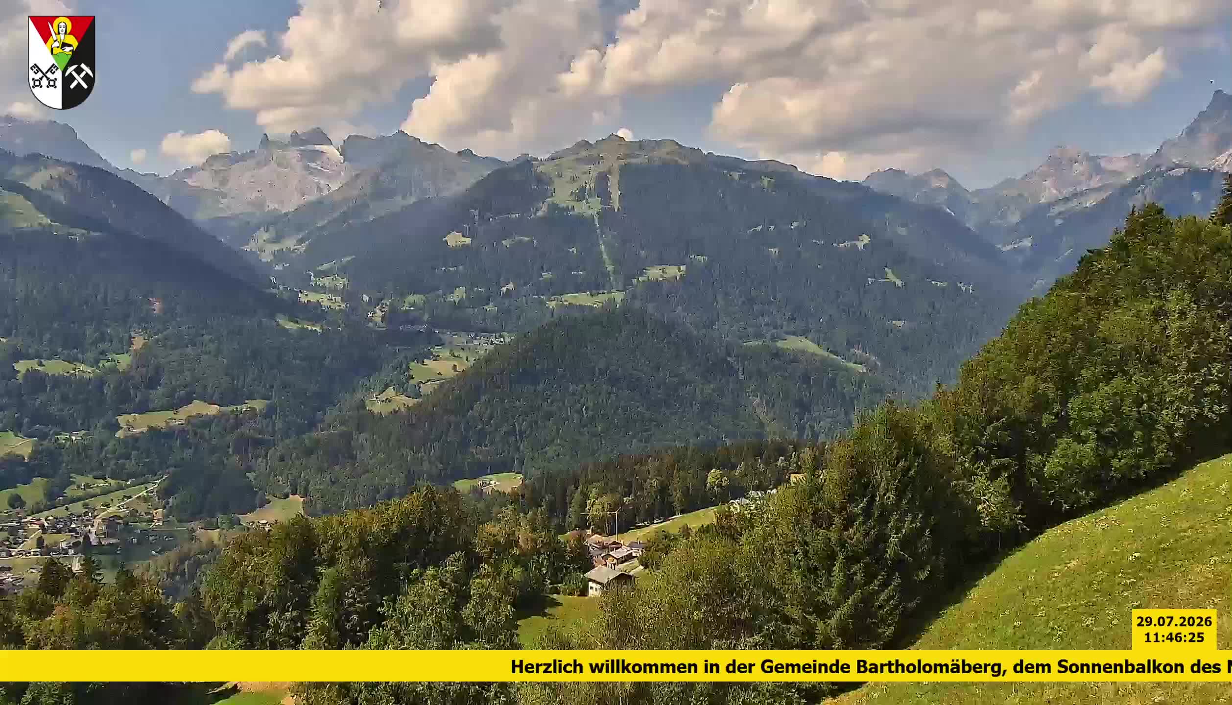 Bartholomäberg | Blick auf Schruns