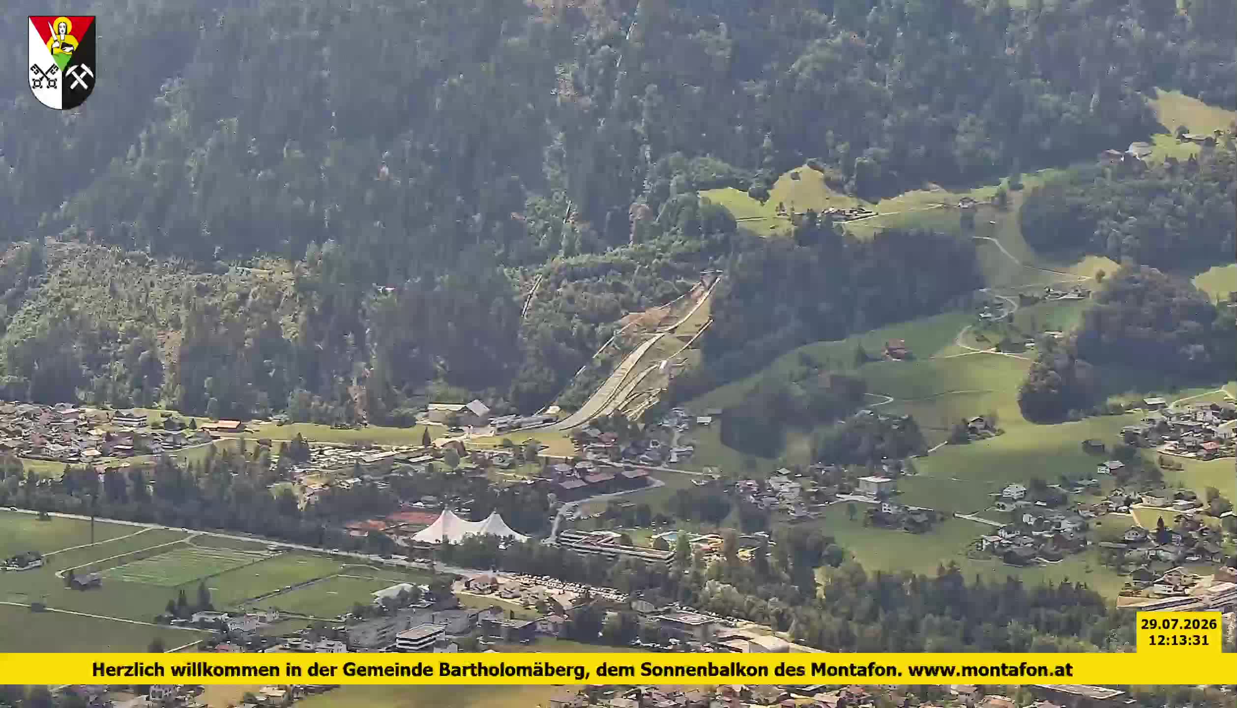 Bartholomäberg | Blick auf Schruns
