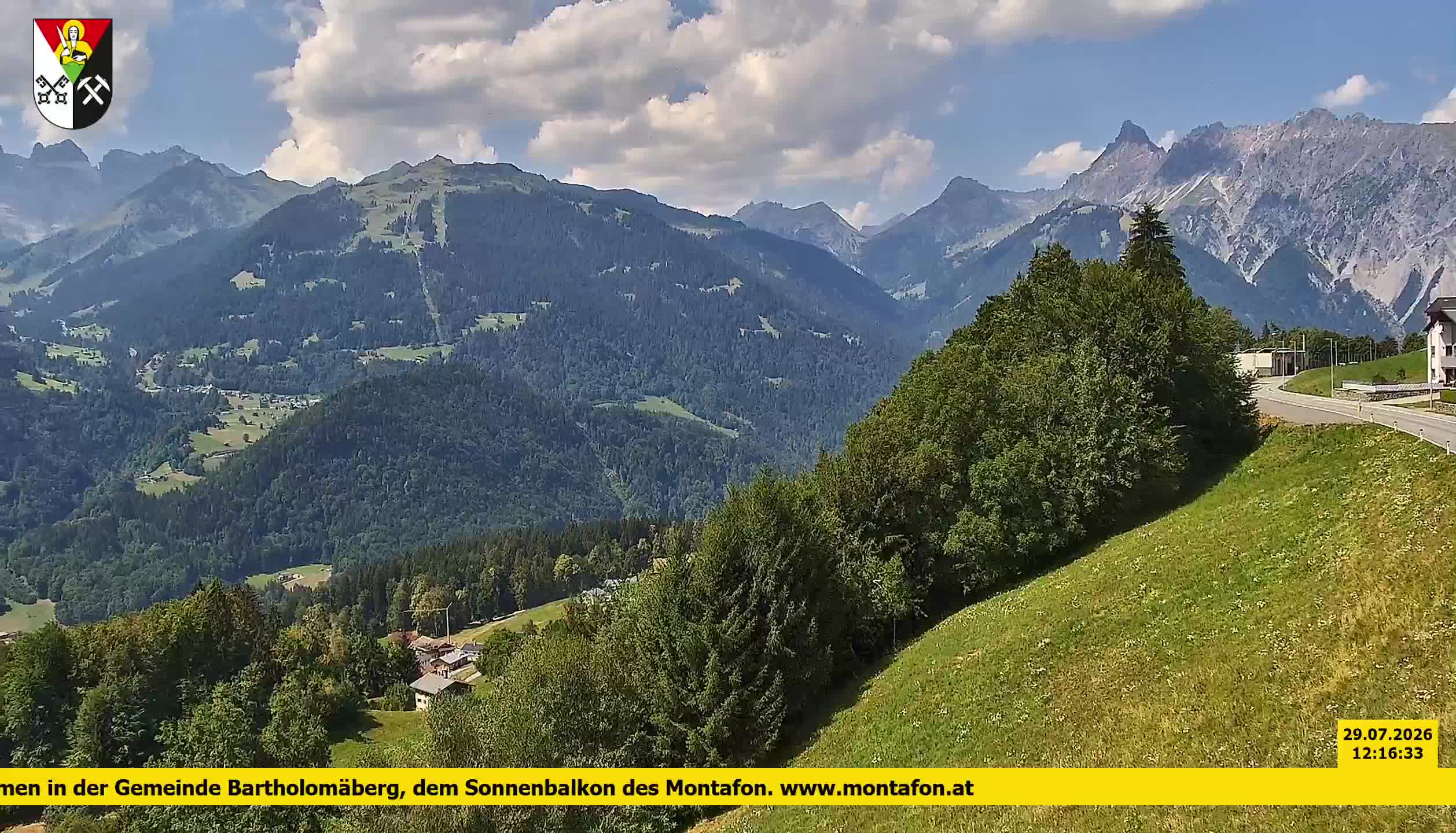 Bartholomäberg | Blick auf Schruns