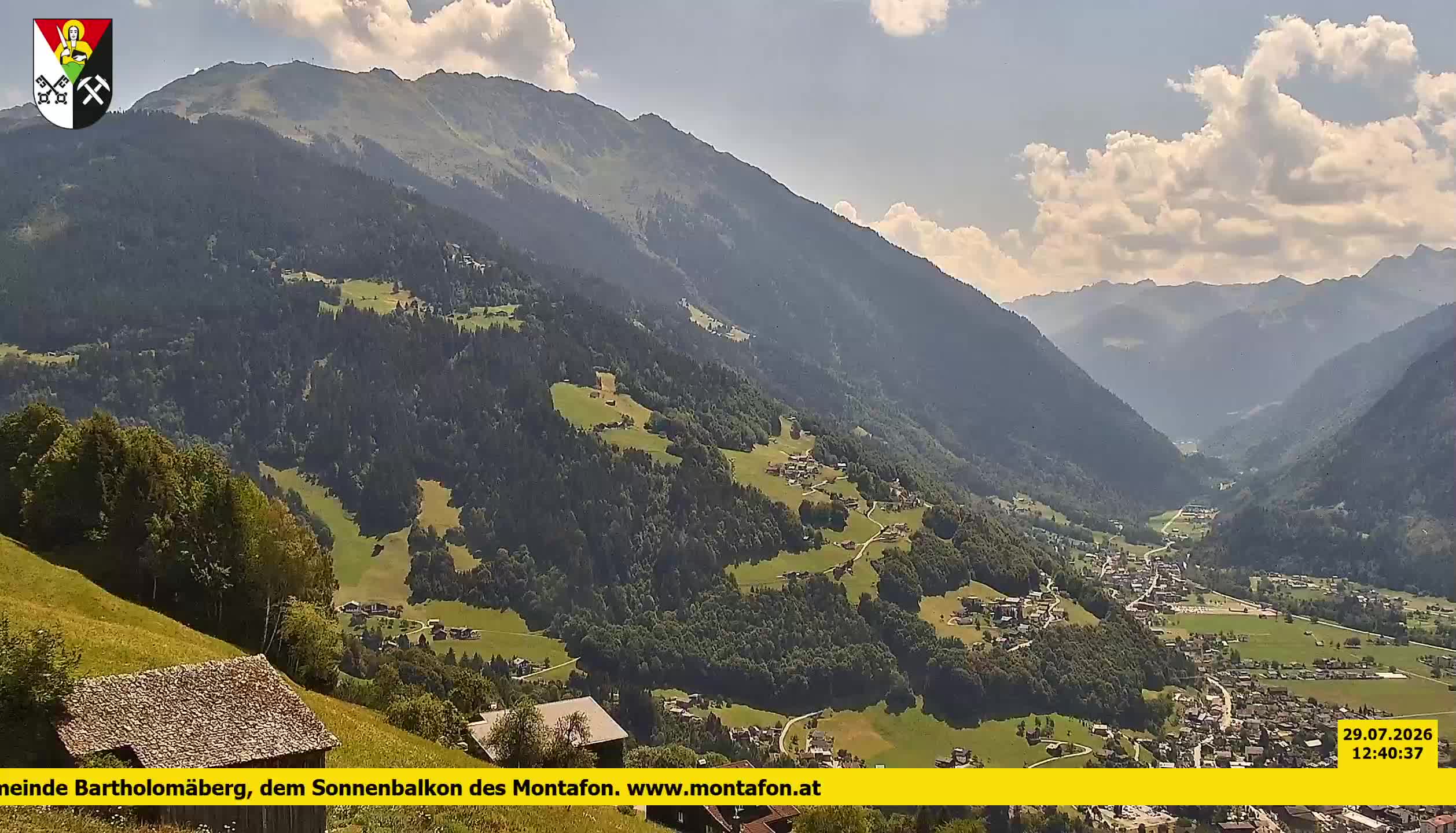 Bartholomäberg | Blick auf Schruns