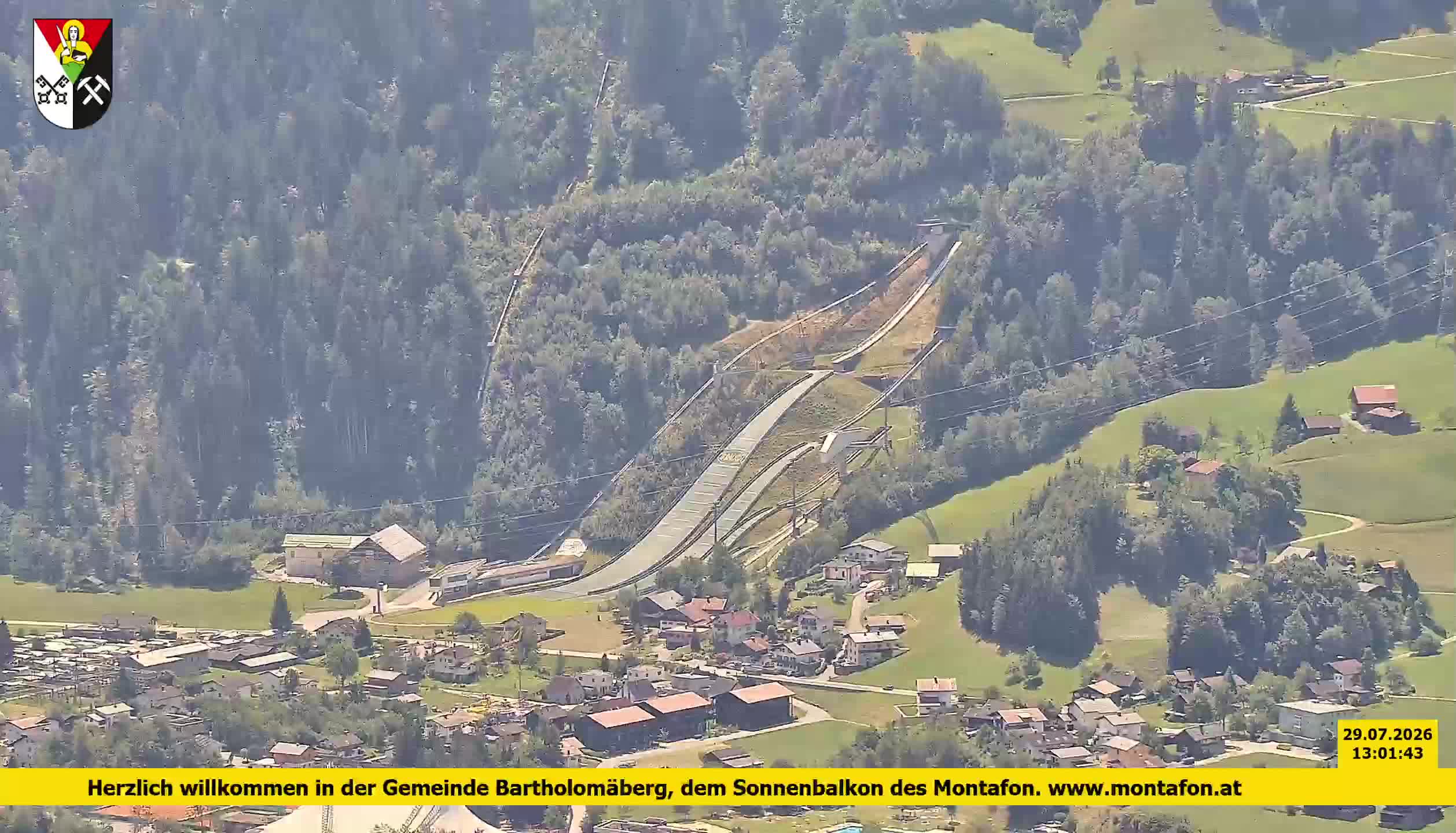 Bartholomäberg | Blick auf Schruns