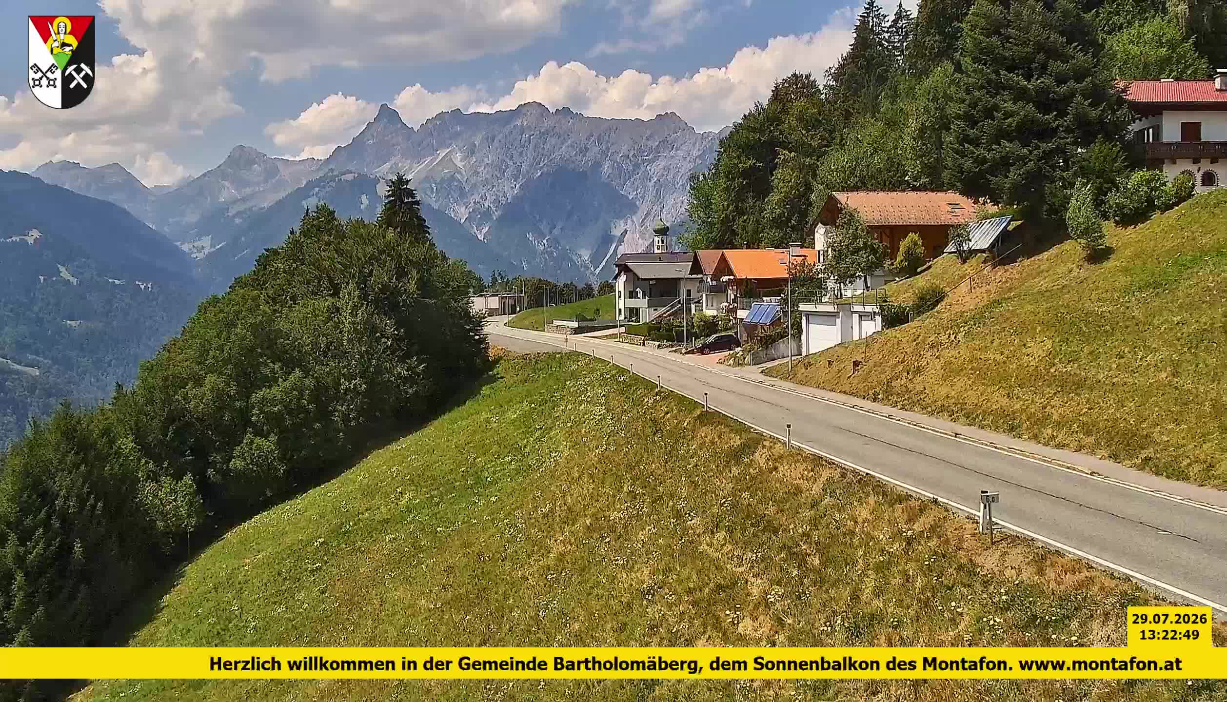 Bartholomäberg | Blick auf Schruns