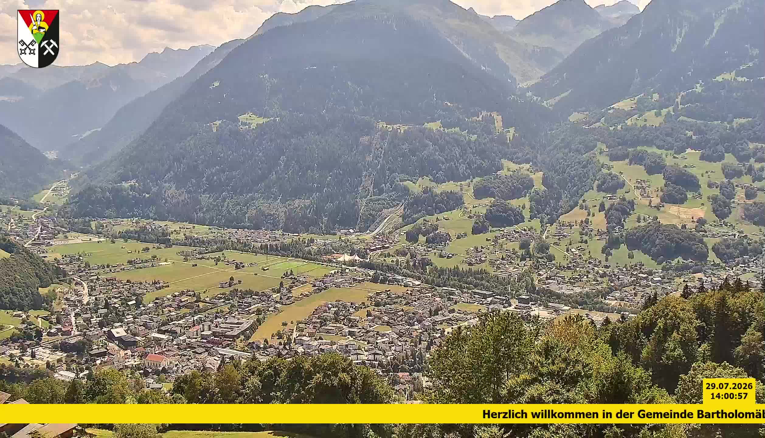 Bartholomäberg | Blick auf Schruns