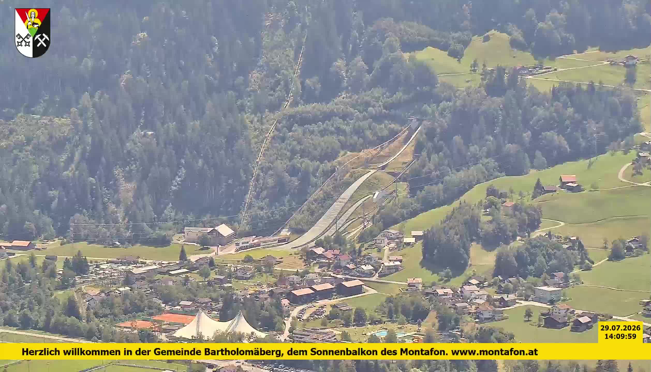 Bartholomäberg | Blick auf Schruns