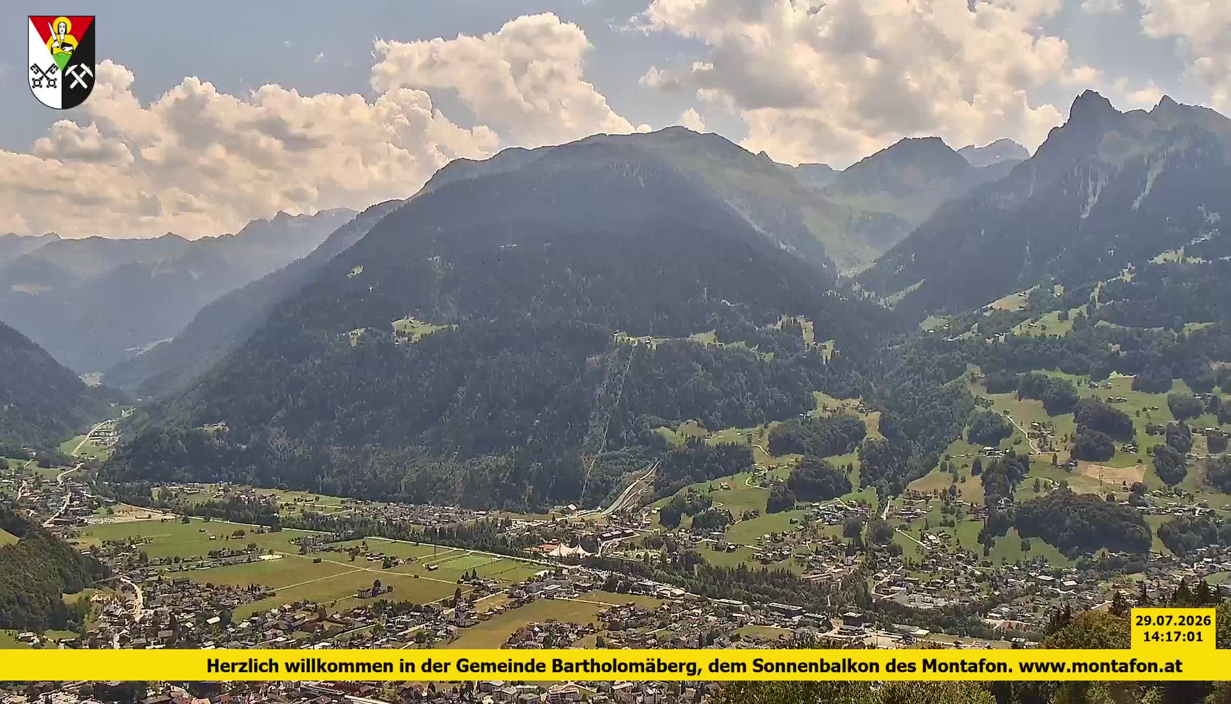 Bartholomäberg | Blick auf Schruns