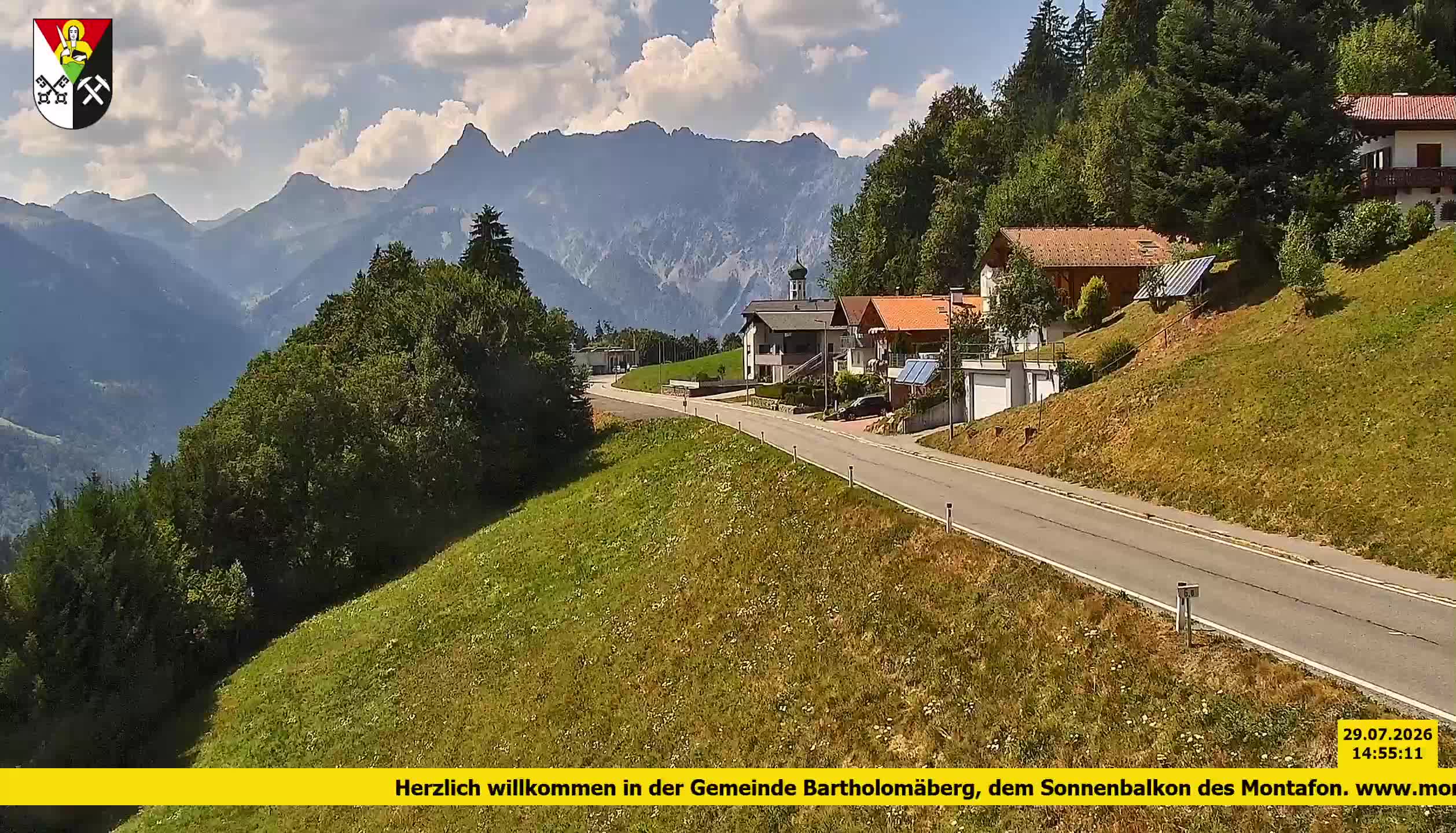 Bartholomäberg | Blick auf Schruns