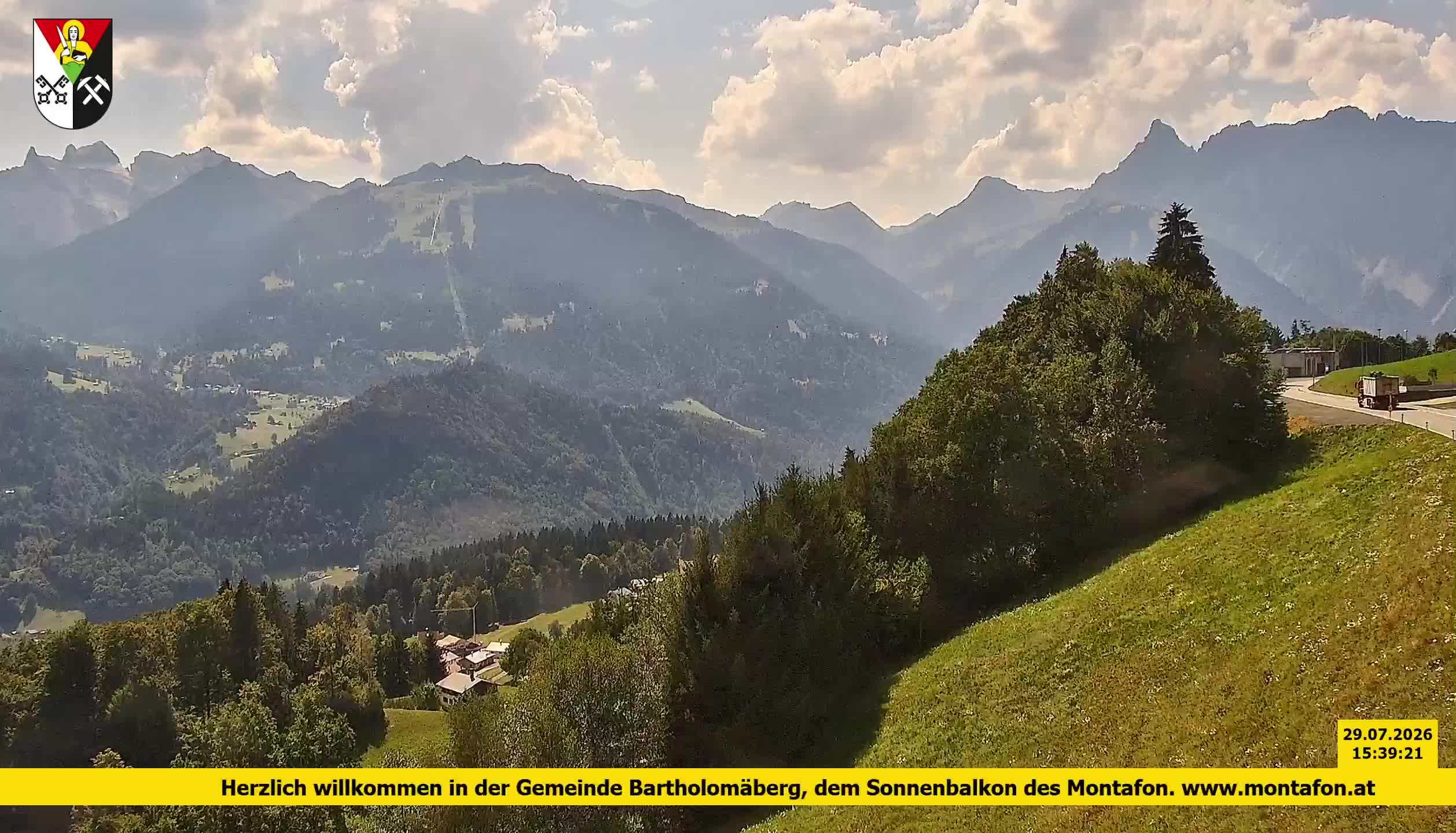 Bartholomäberg | Blick auf Schruns