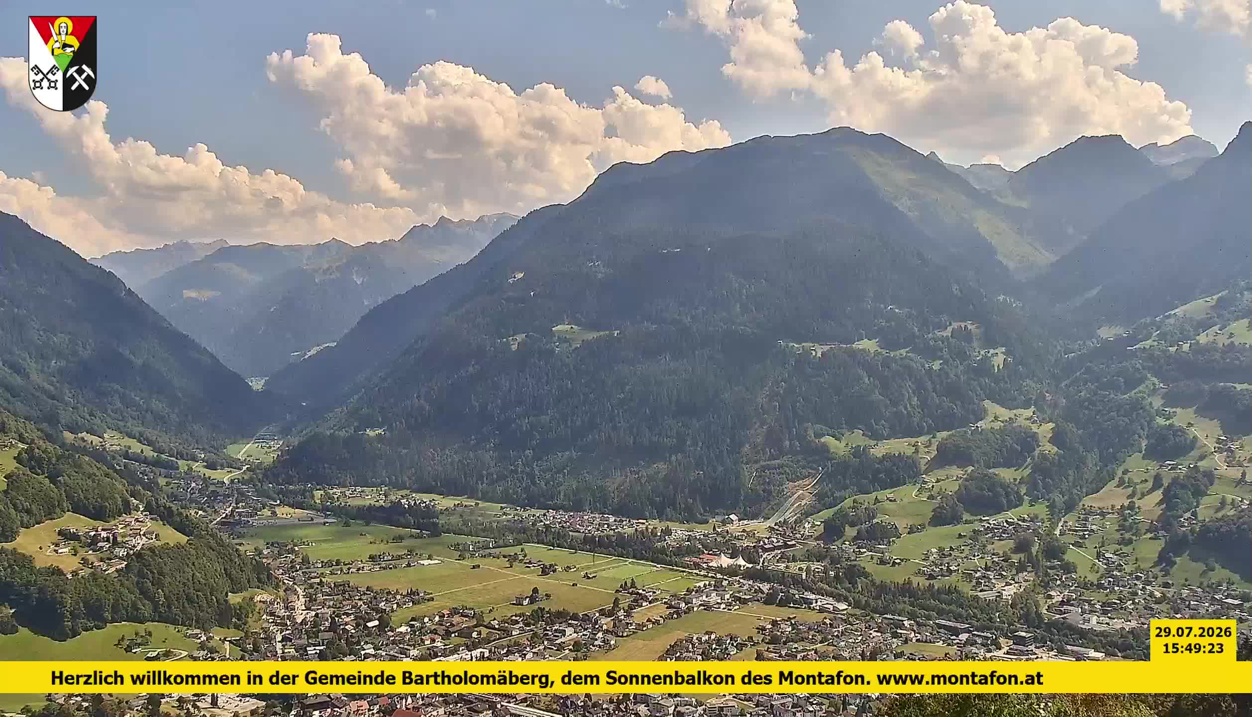 Bartholomäberg | Blick auf Schruns