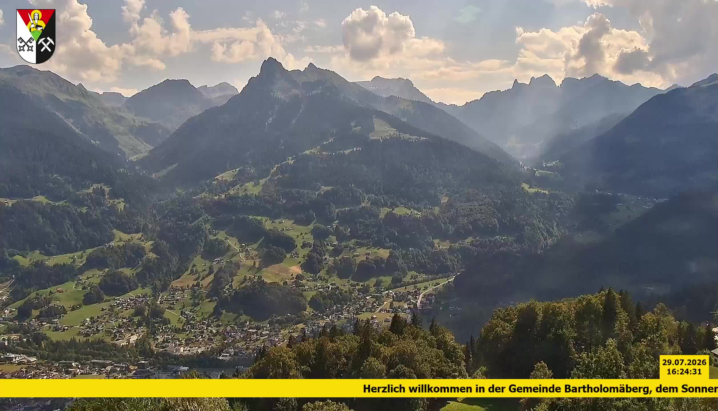 Bartholomäberg | Blick auf Schruns