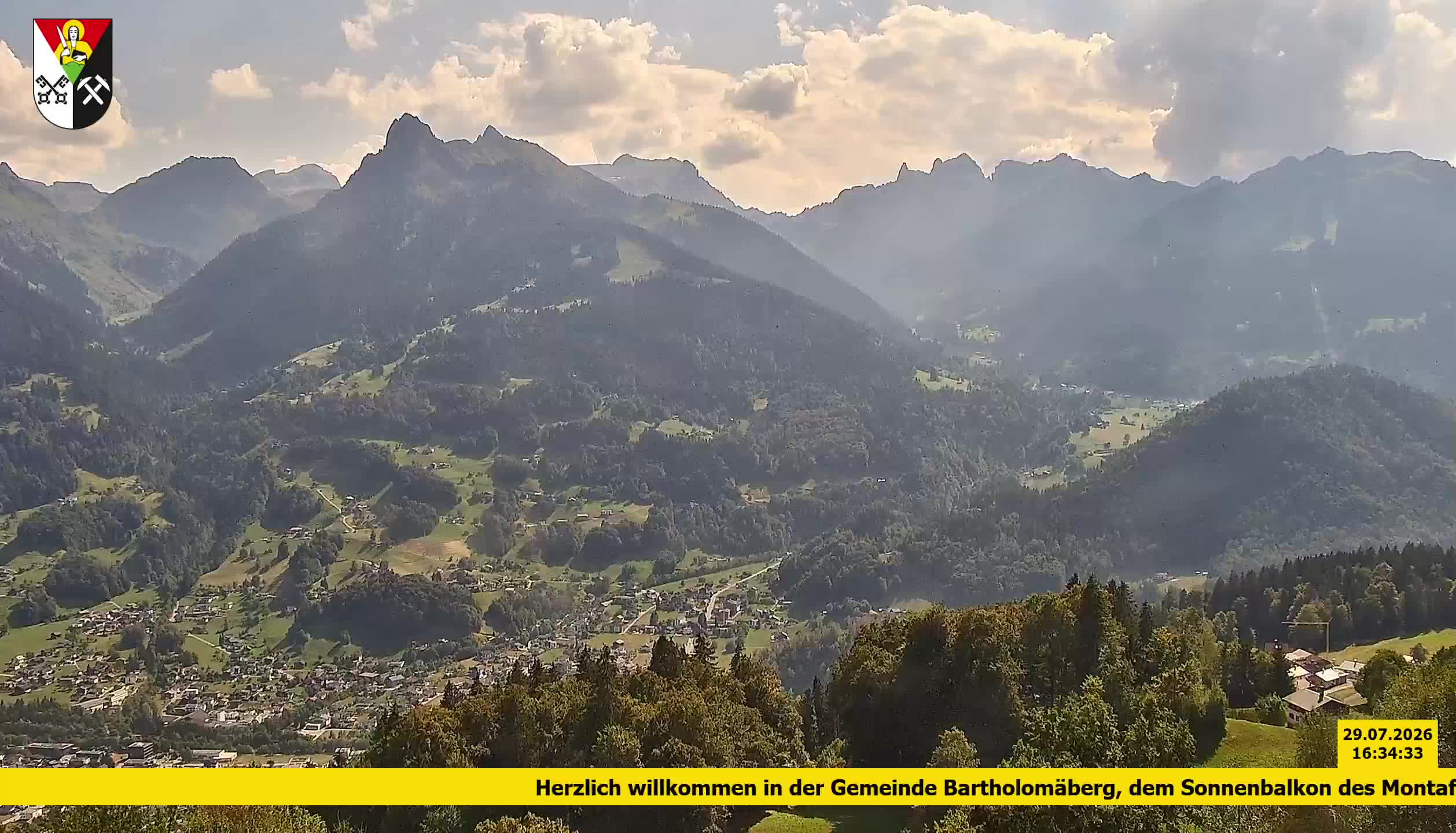 Bartholomäberg | Blick auf Schruns