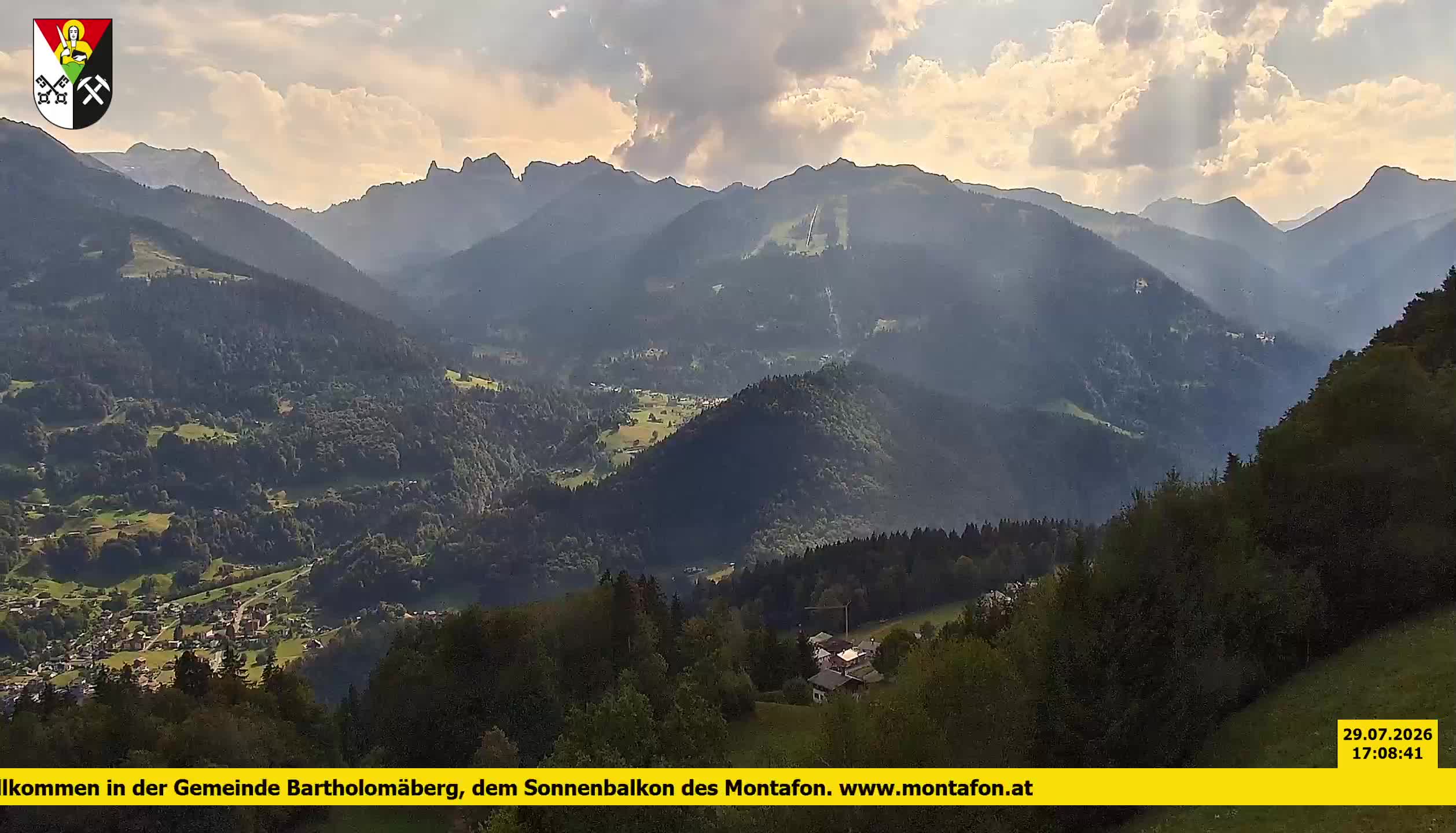 Bartholomäberg | Blick auf Schruns