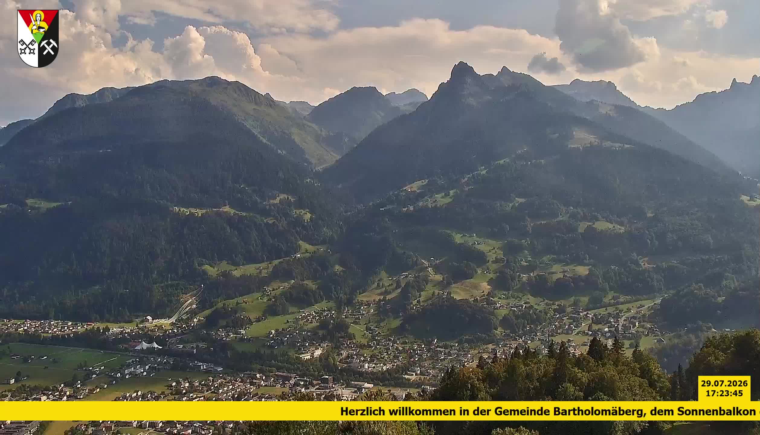 Bartholomäberg | Blick auf Schruns