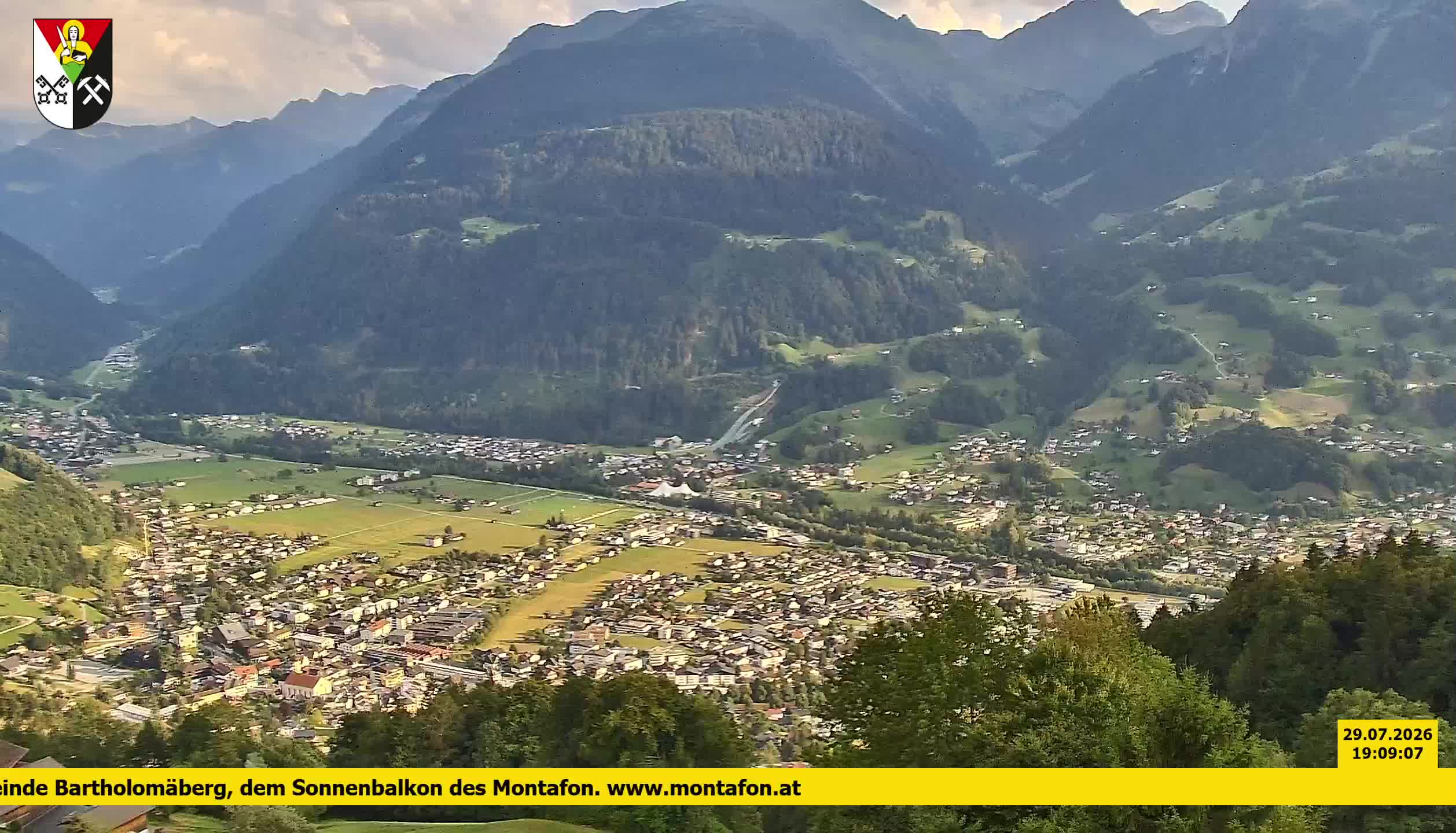 Bartholomäberg | Blick auf Schruns