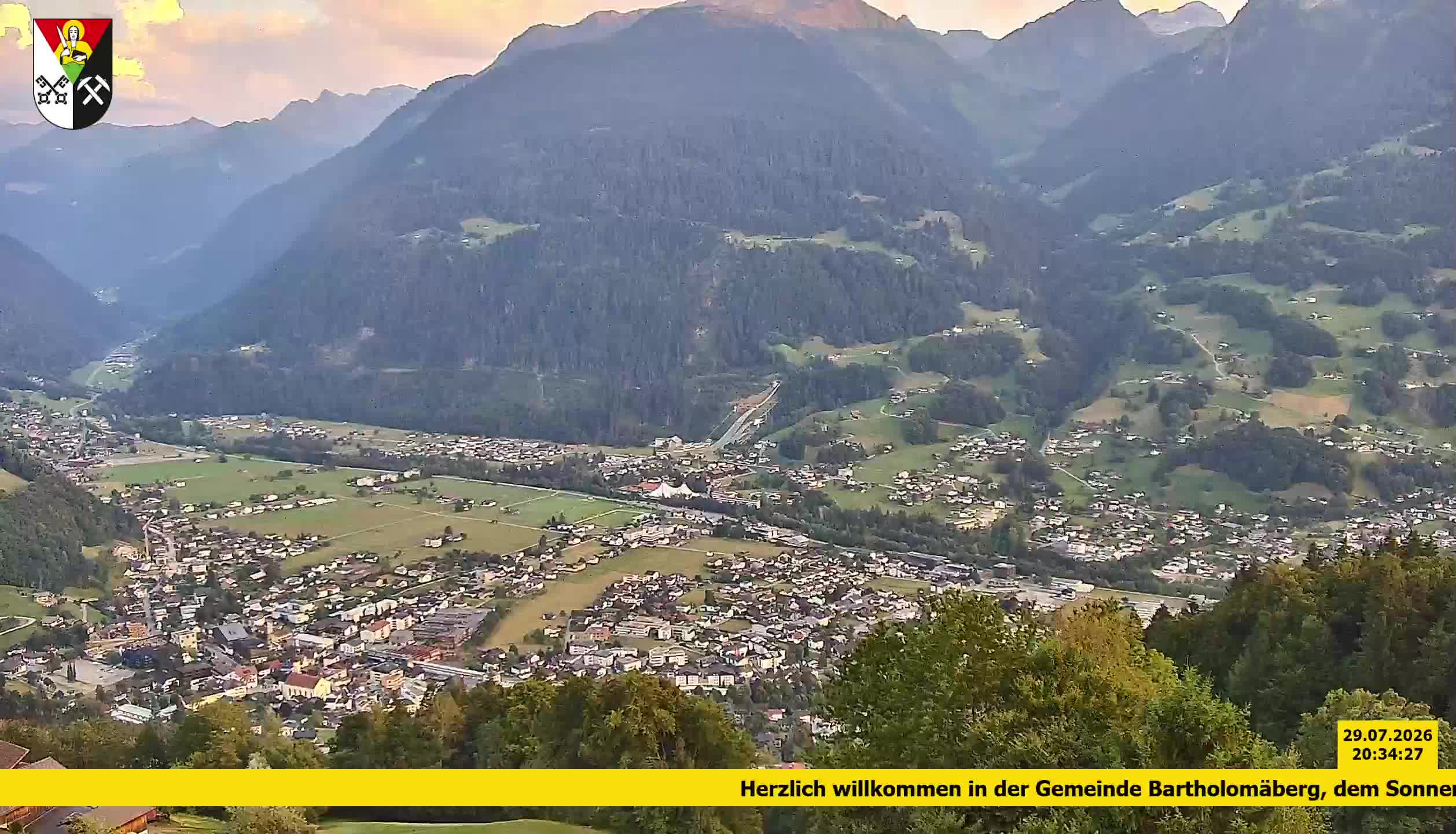 Bartholomäberg | Blick auf Schruns