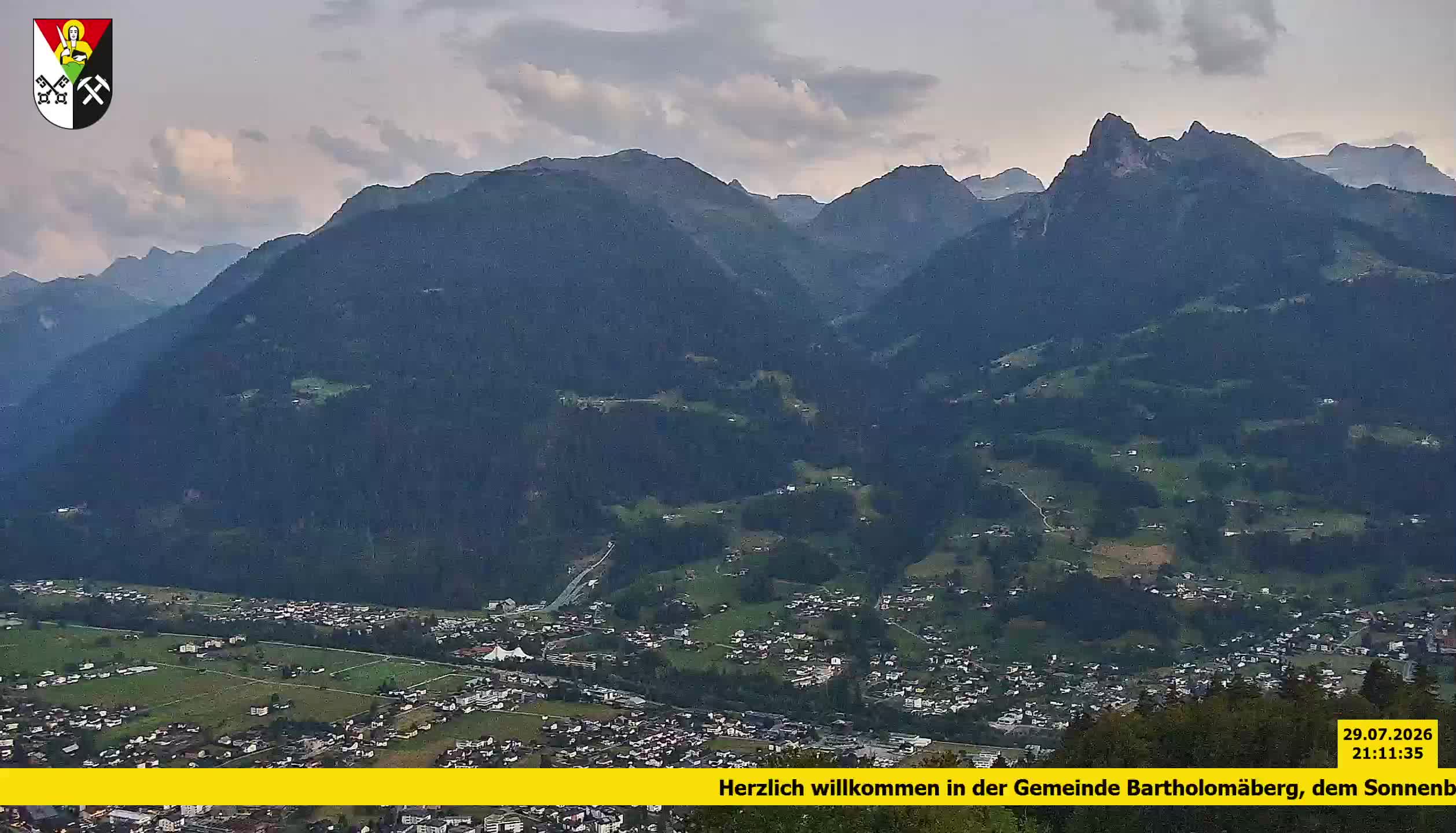 Bartholomäberg | Blick auf Schruns