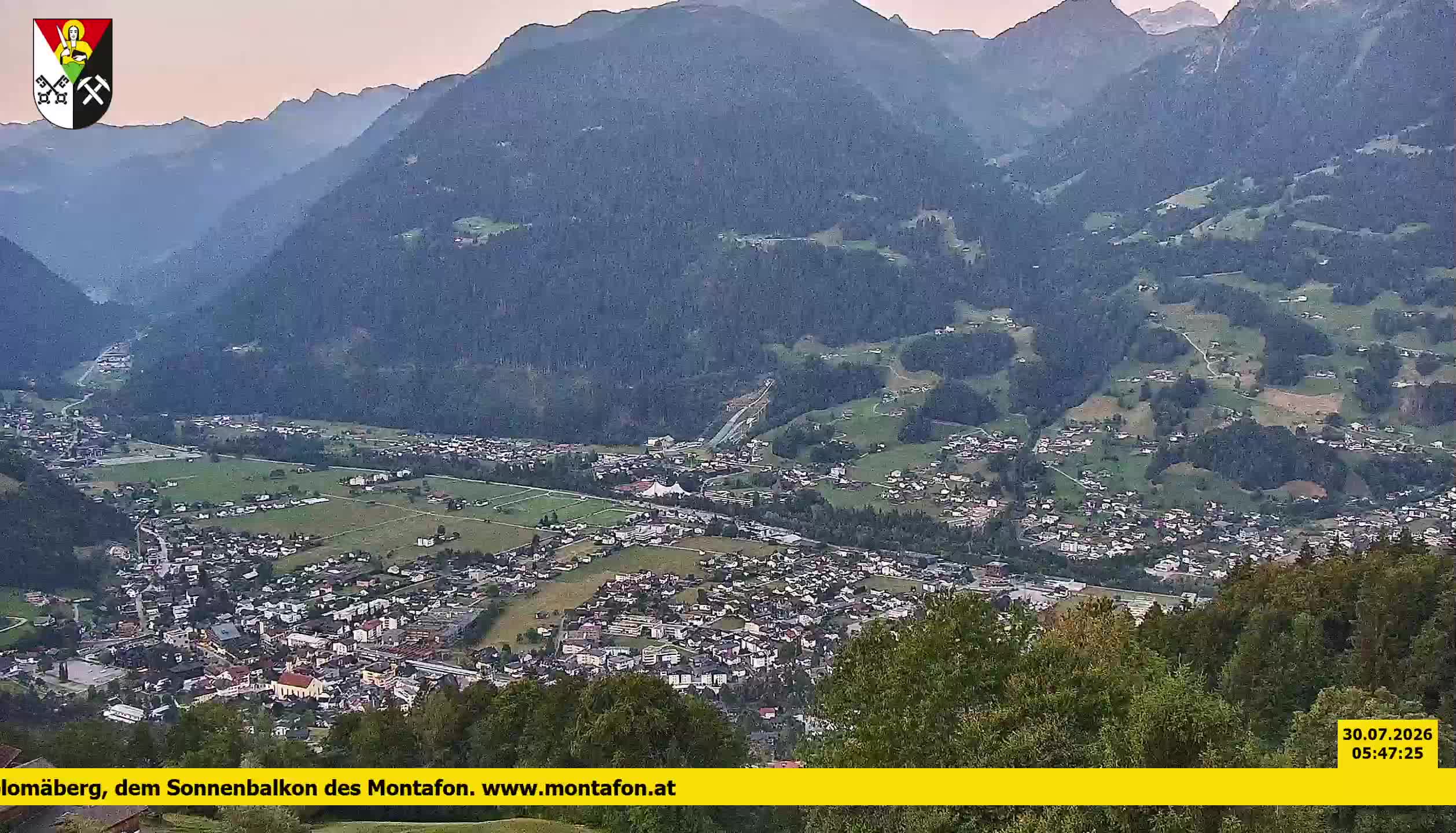 Bartholomäberg | Blick auf Schruns