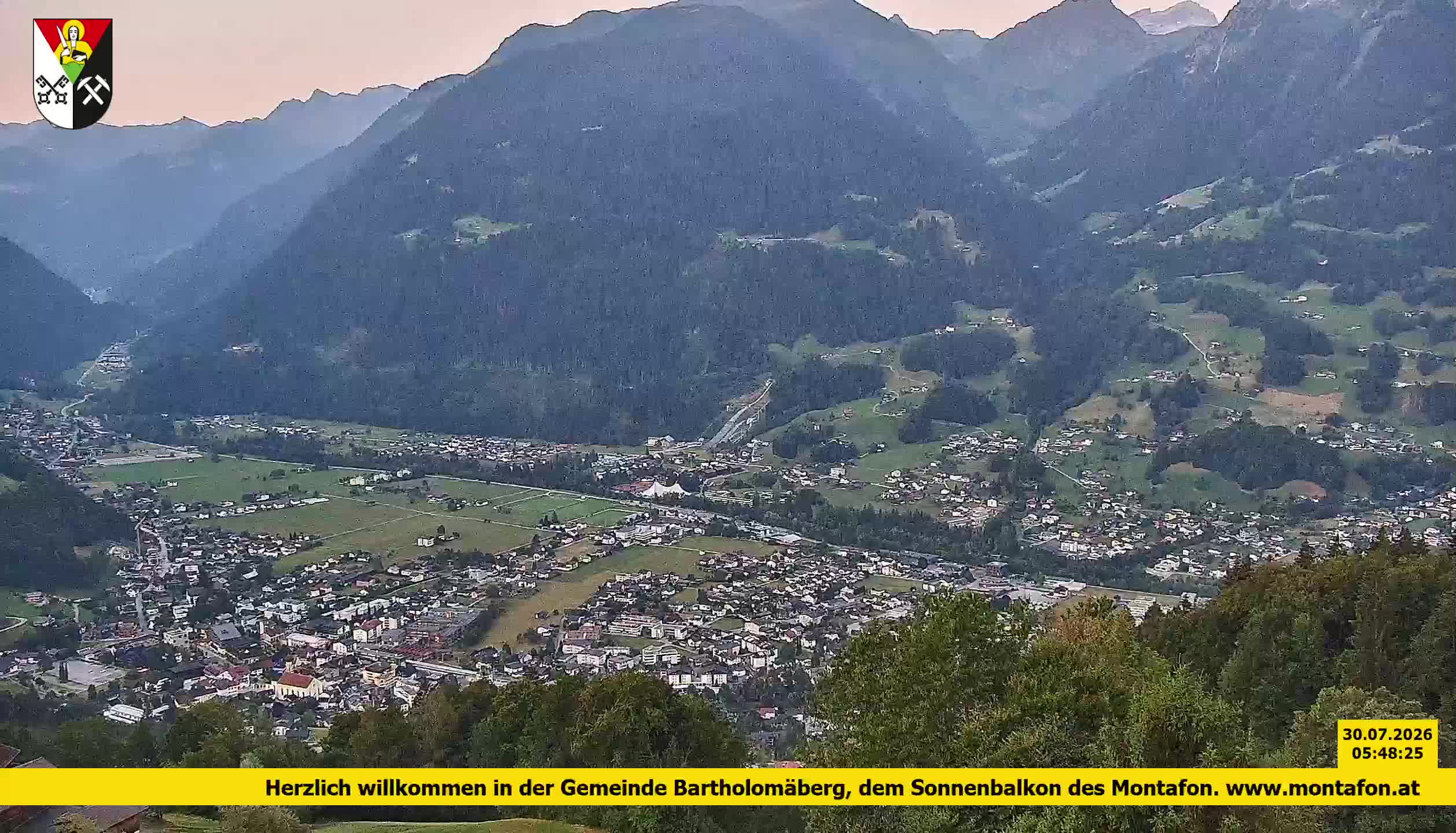 Bartholomäberg | Blick auf Schruns