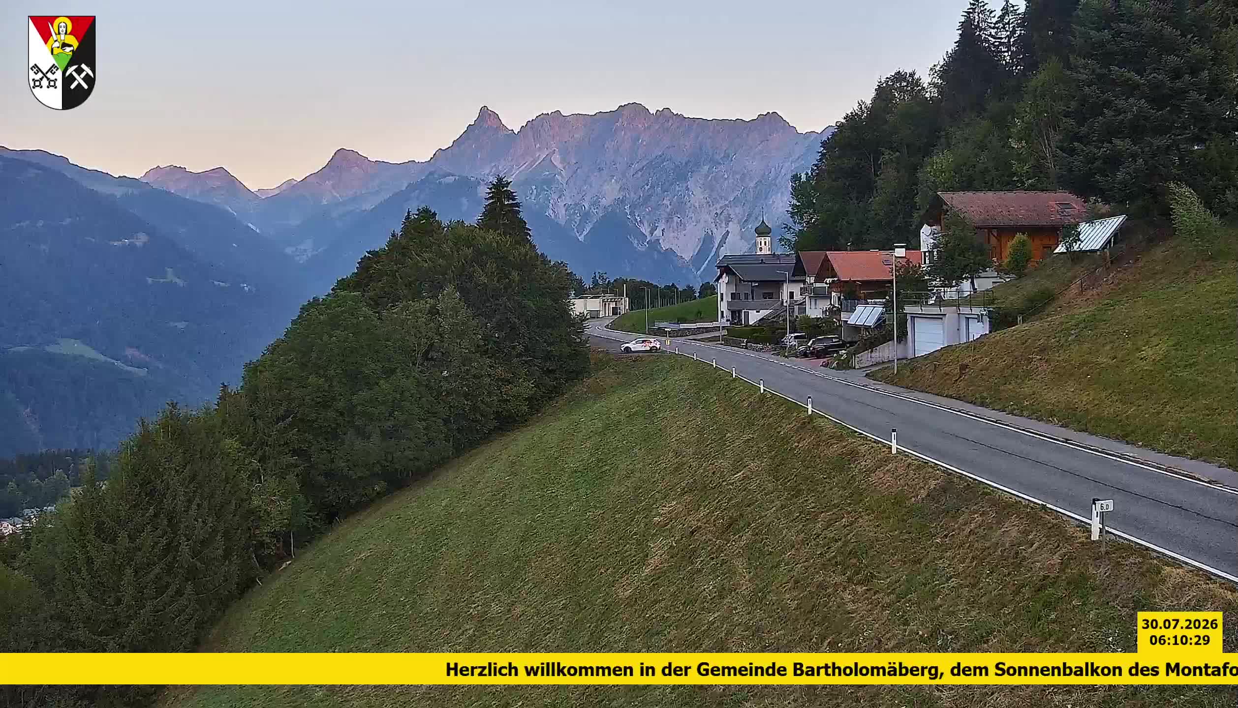 Bartholomäberg | Blick auf Schruns