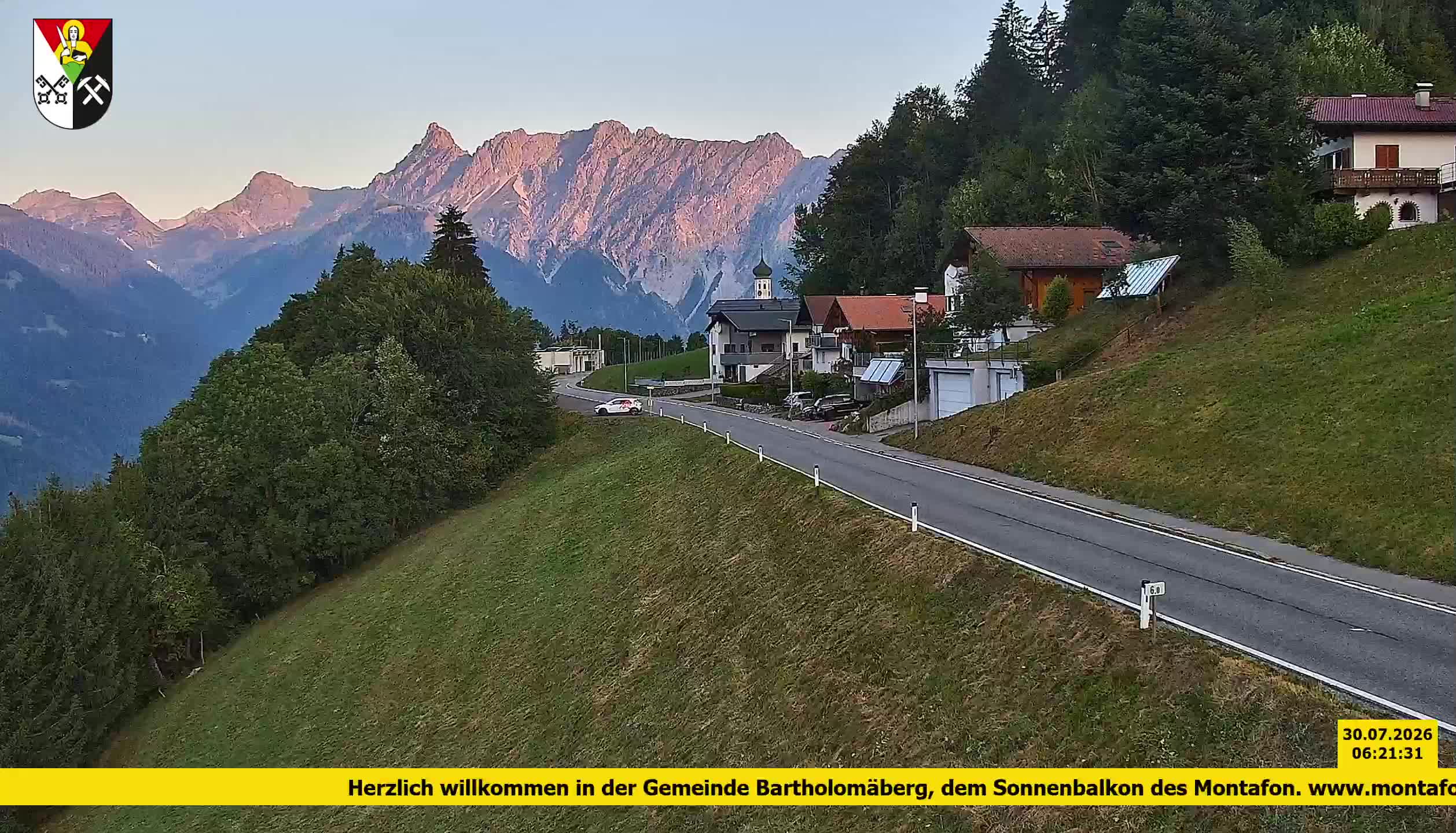 Bartholomäberg | Blick auf Schruns