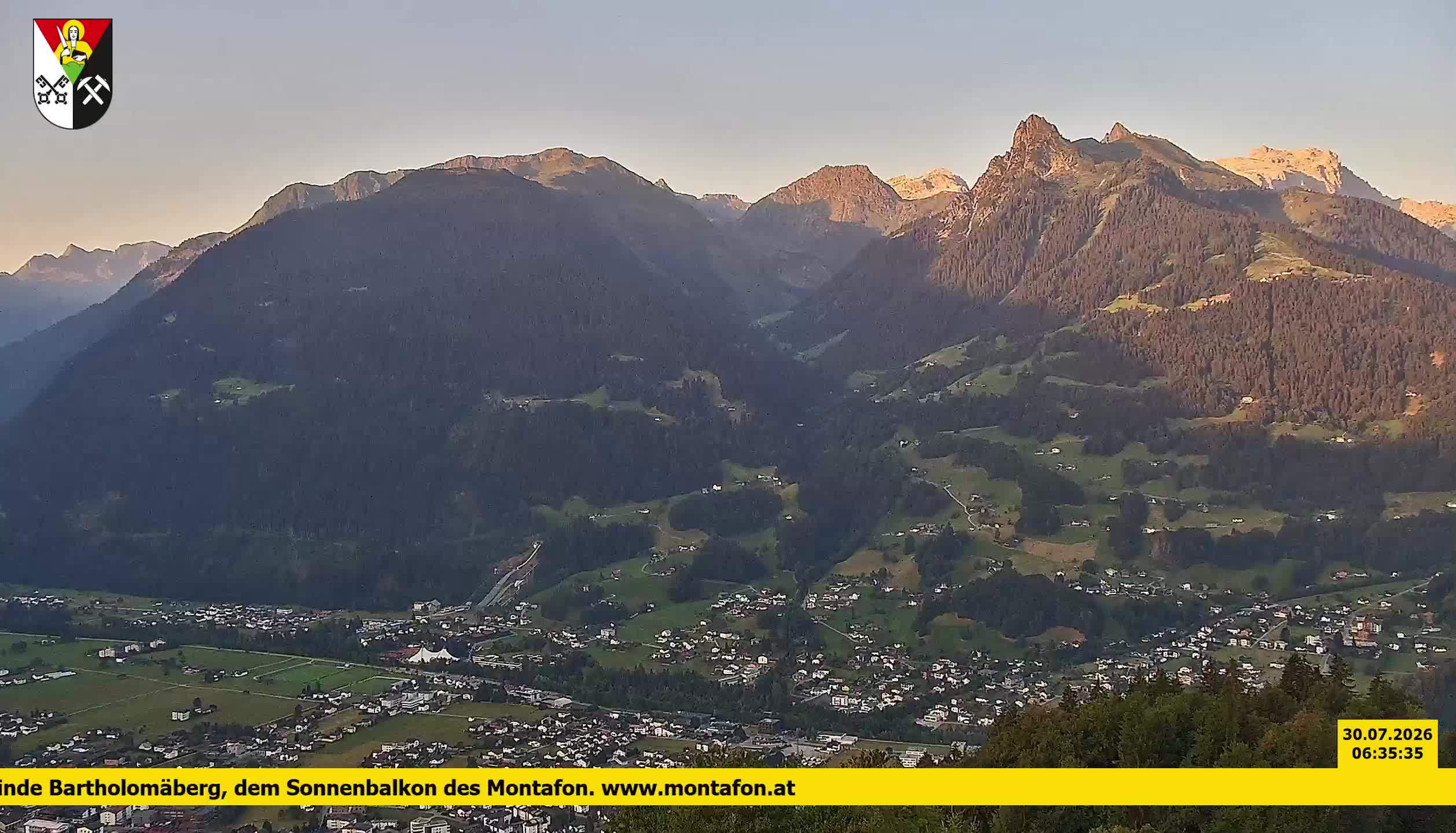 Bartholomäberg | Blick auf Schruns