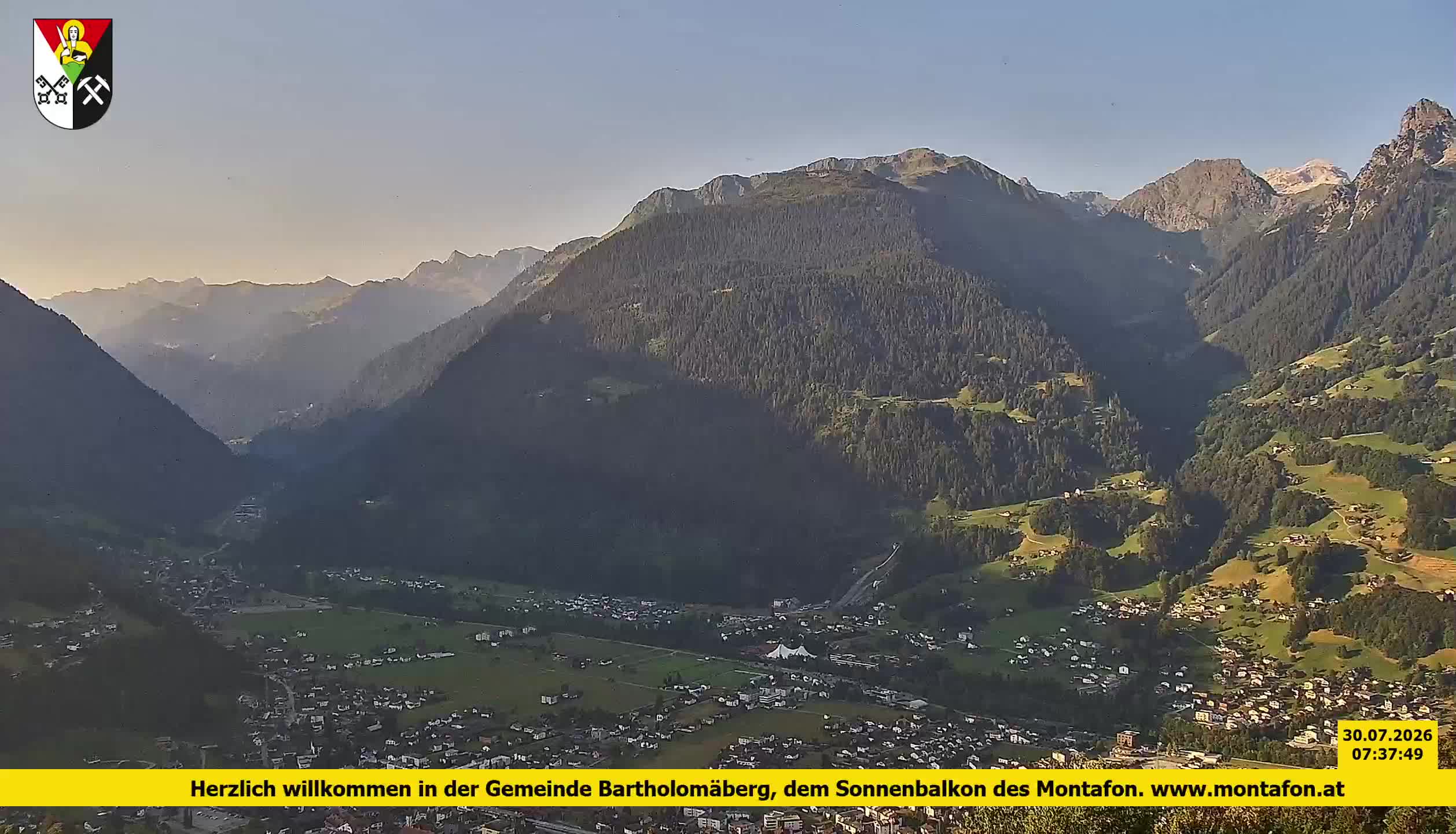 Bartholomäberg | Blick auf Schruns