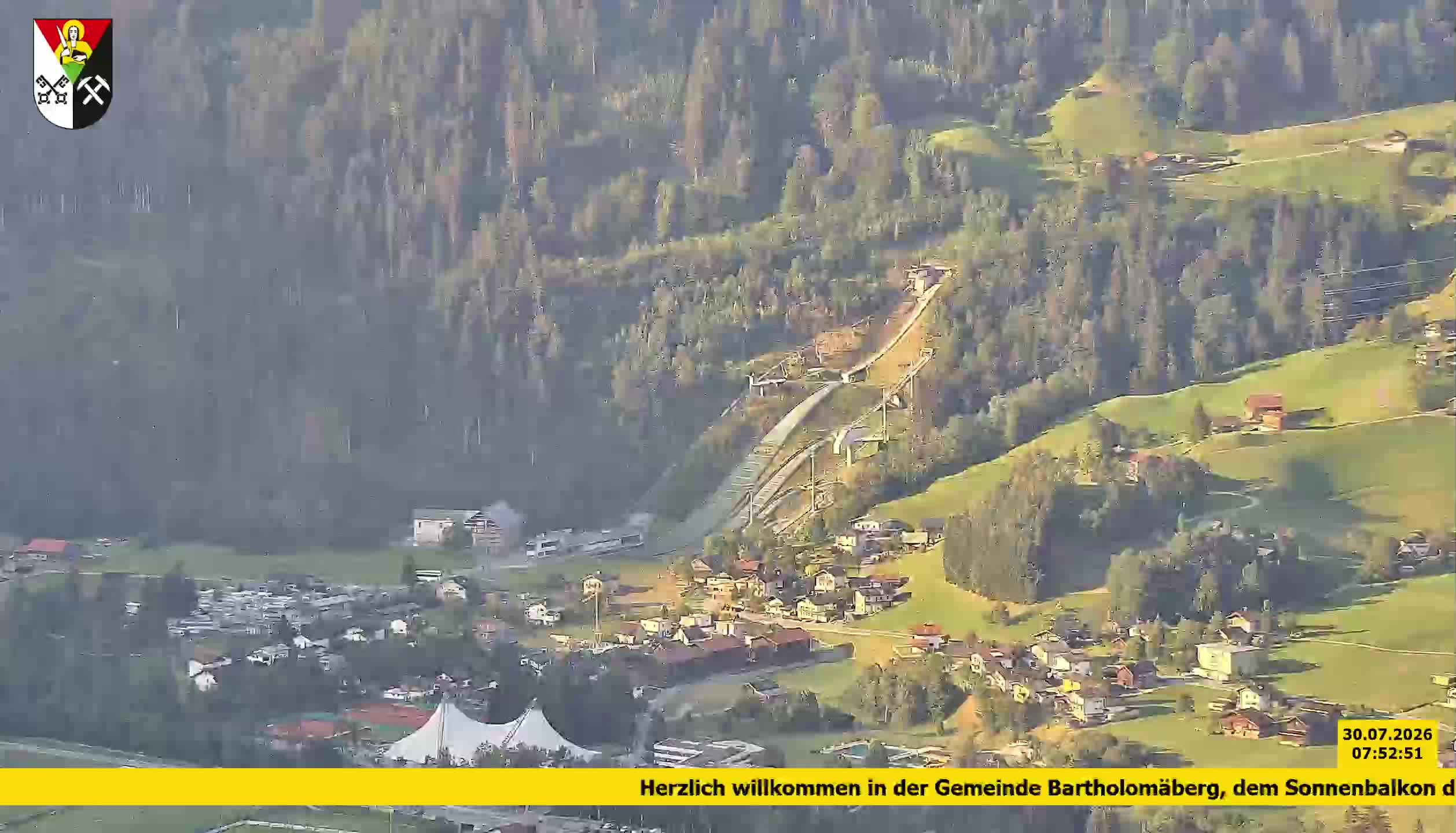 Bartholomäberg | Blick auf Schruns