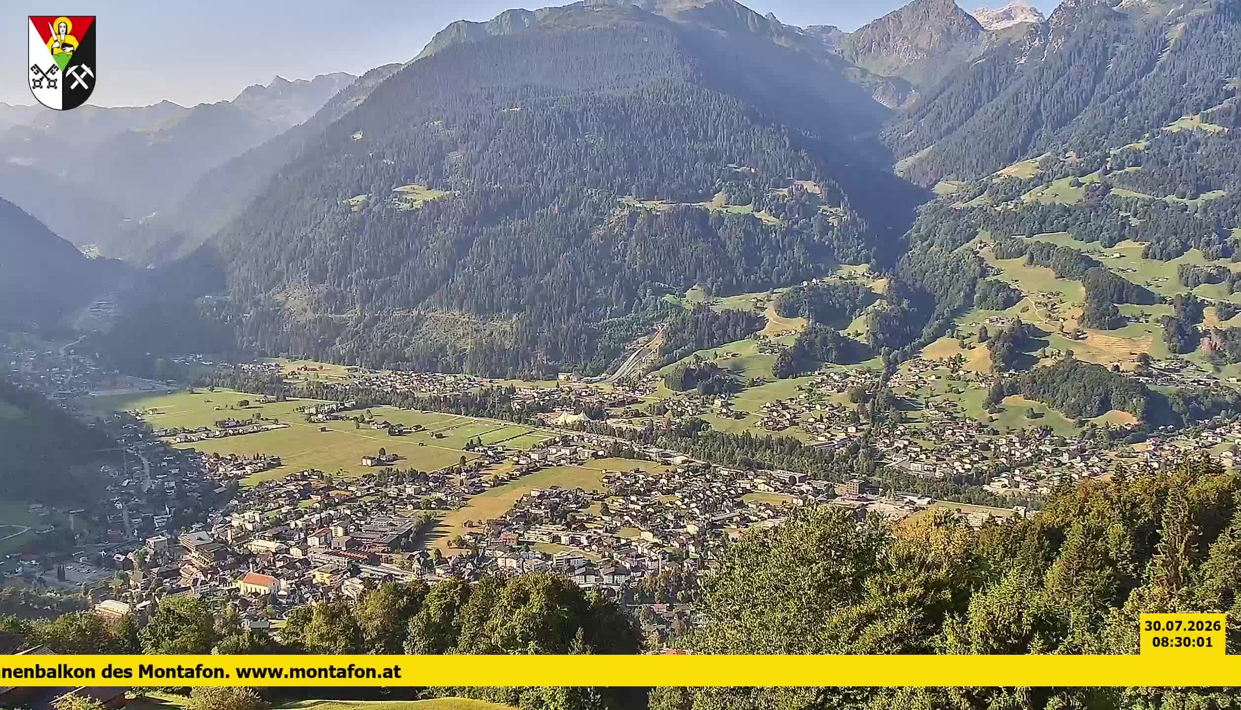 Bartholomäberg | Blick auf Schruns