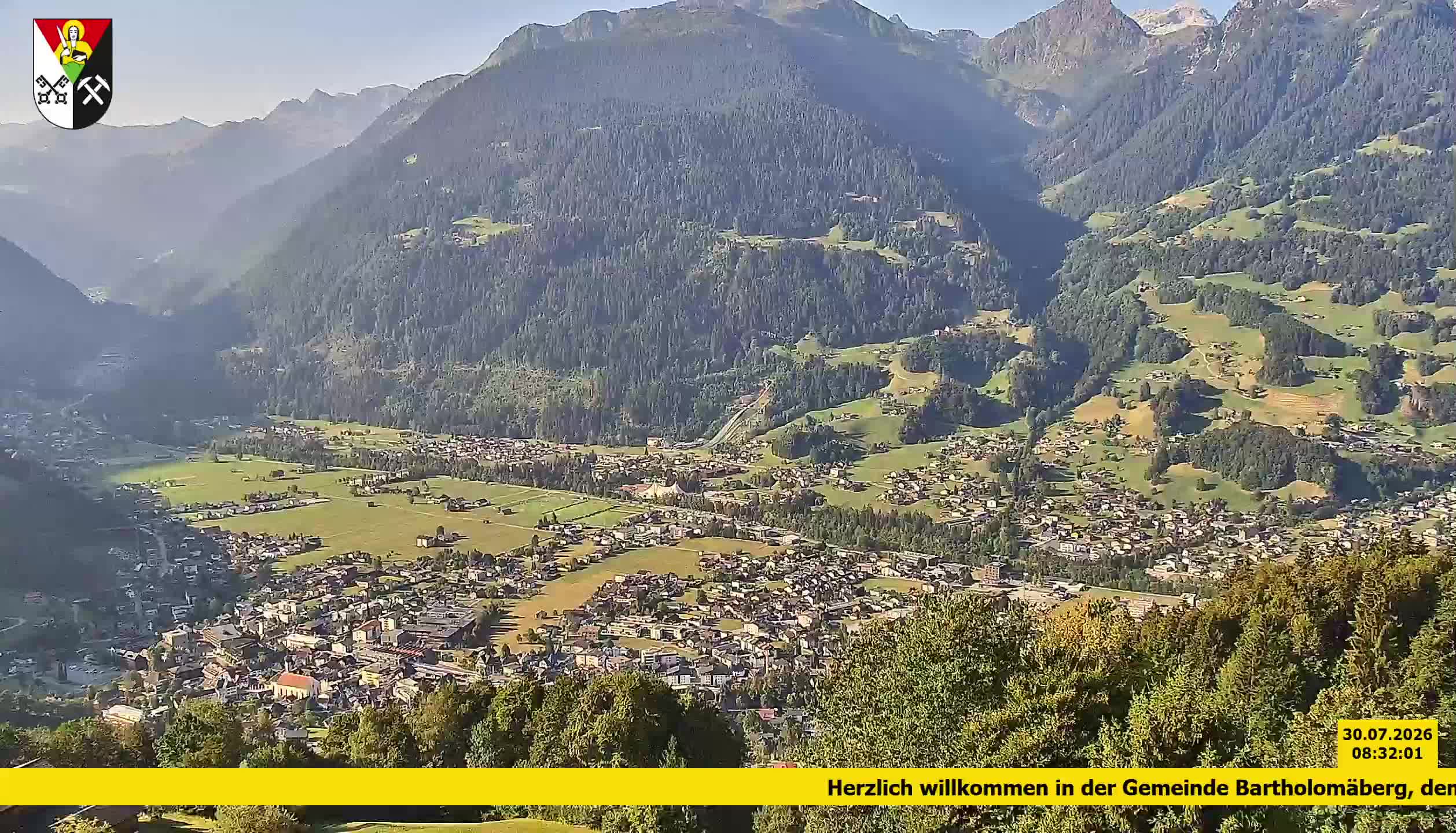 Bartholomäberg | Blick auf Schruns