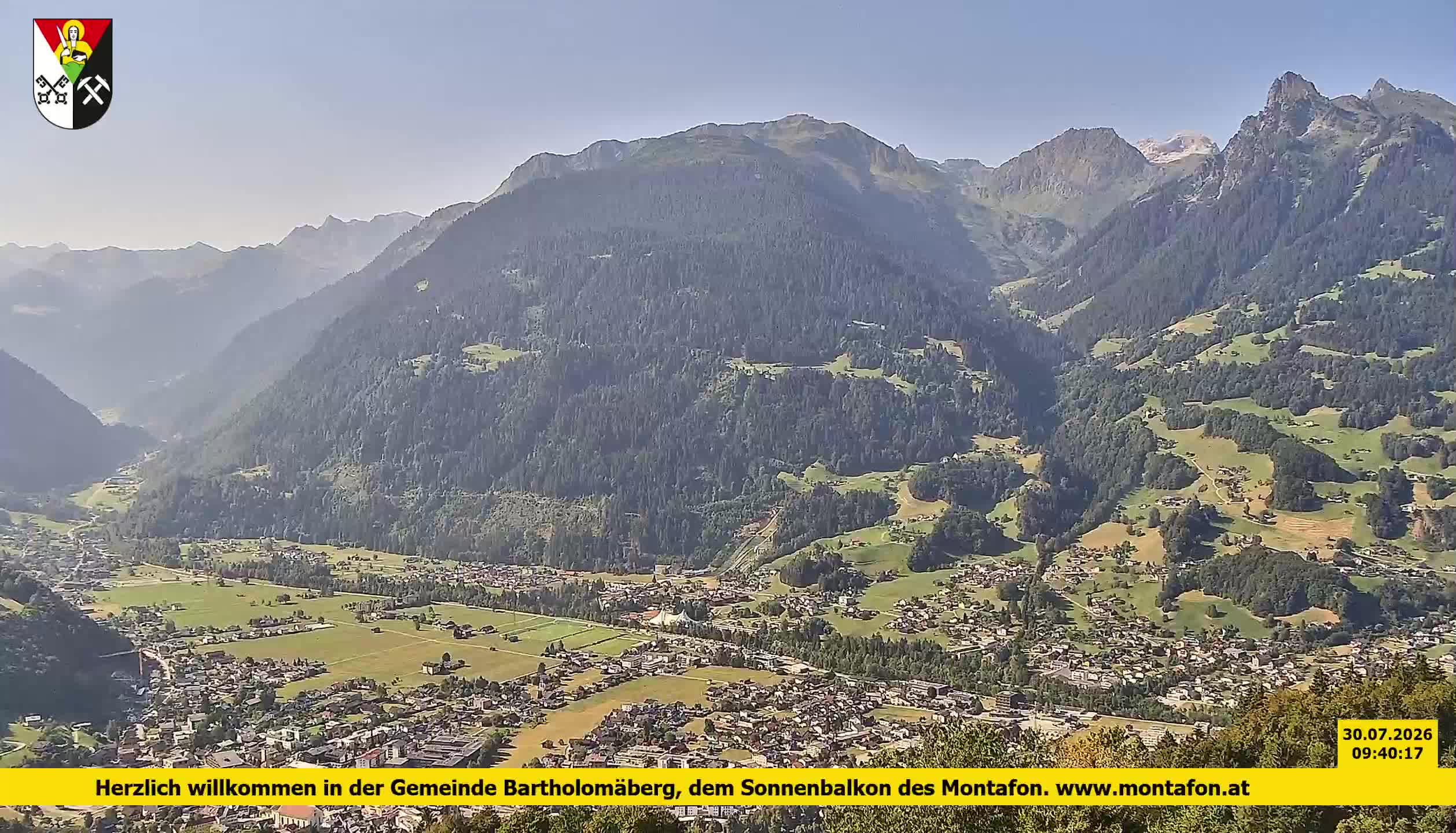 Bartholomäberg | Blick auf Schruns