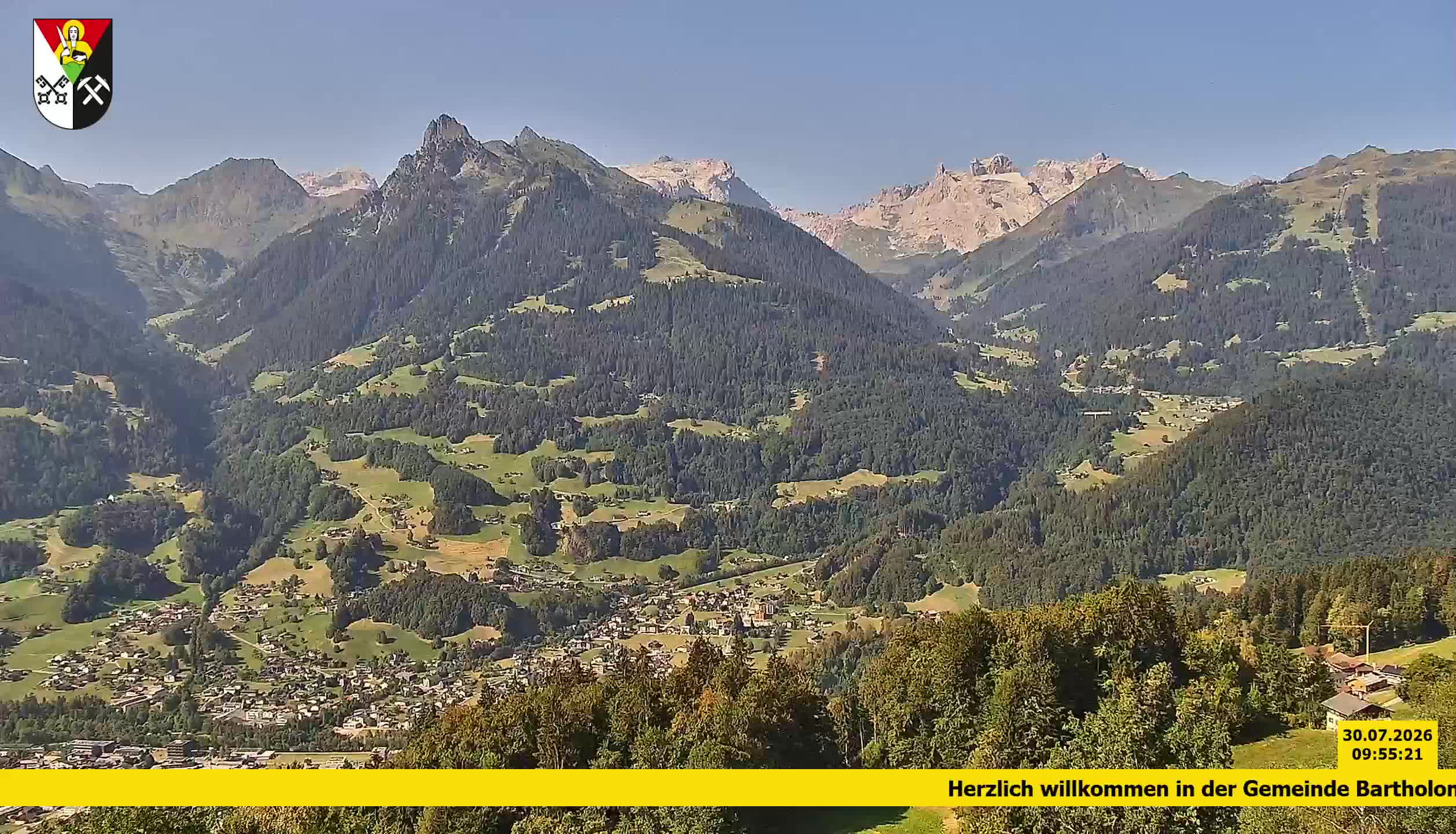 Bartholomäberg | Blick auf Schruns