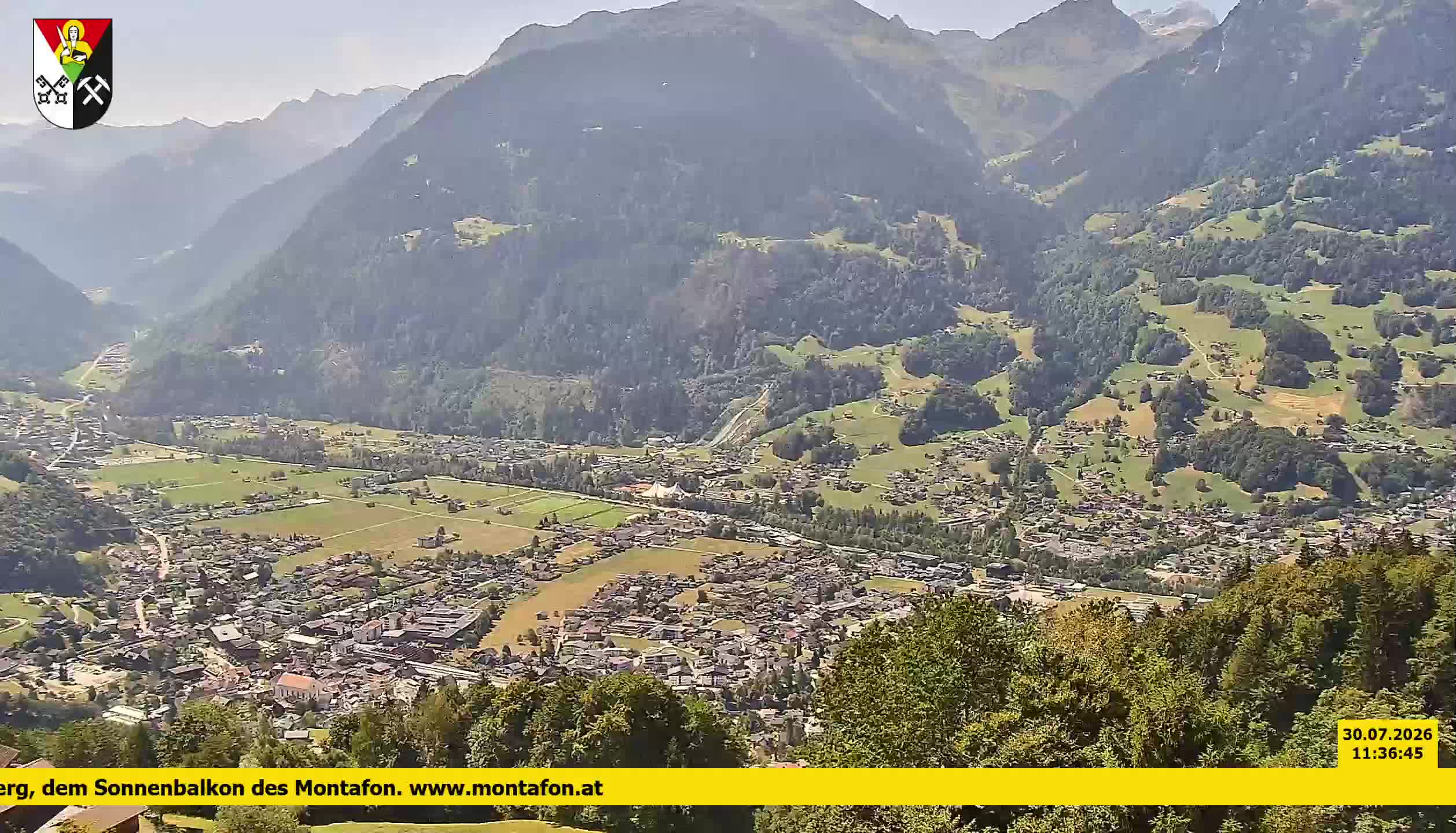 Bartholomäberg | Blick auf Schruns