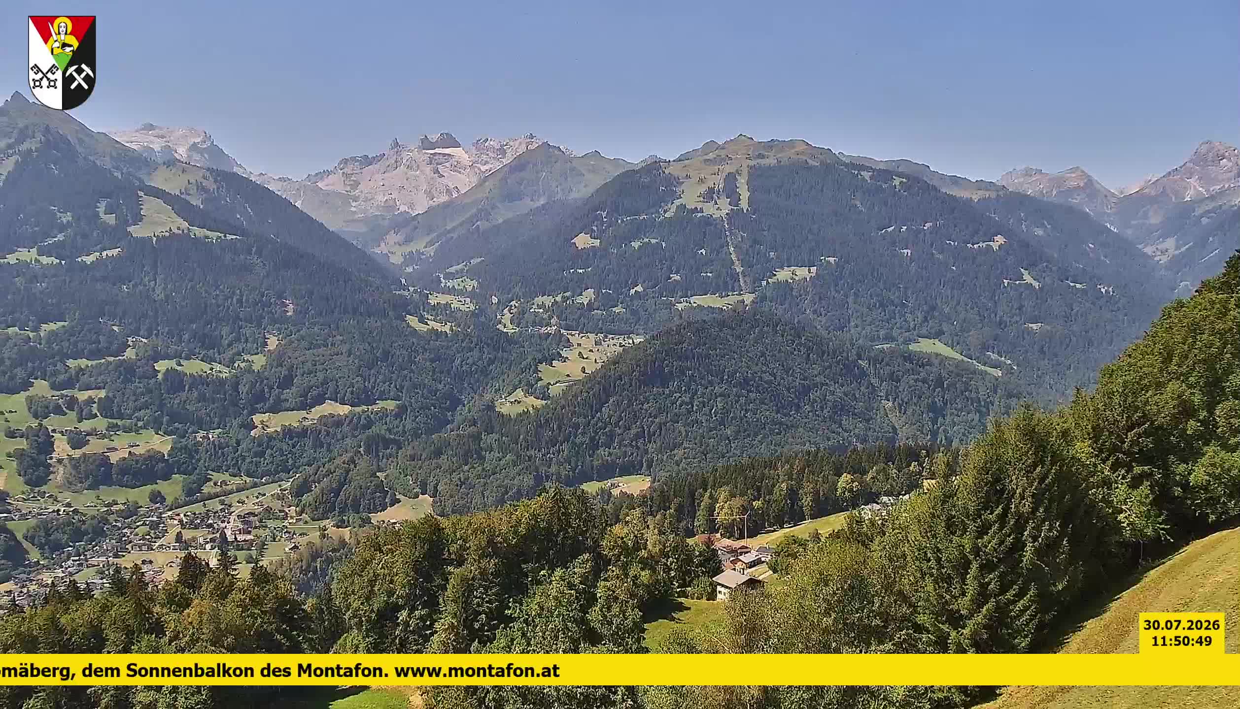 Bartholomäberg | Blick auf Schruns