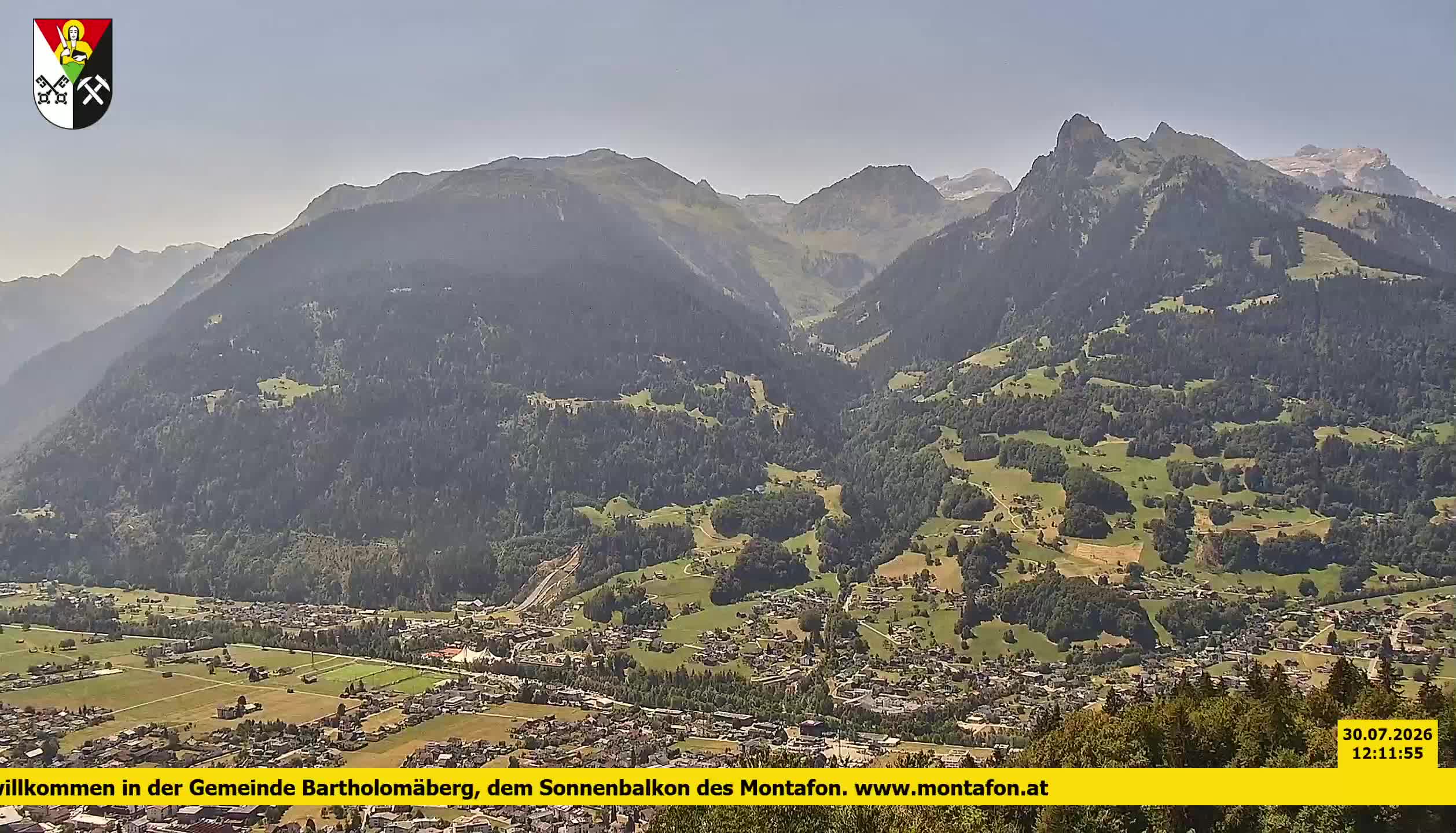 Bartholomäberg | Blick auf Schruns