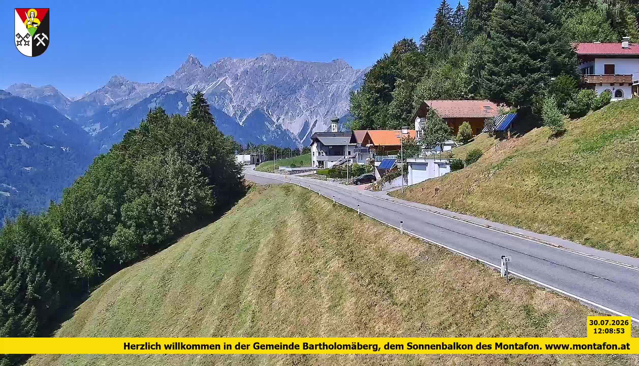 Bartholomäberg | Blick auf Schruns