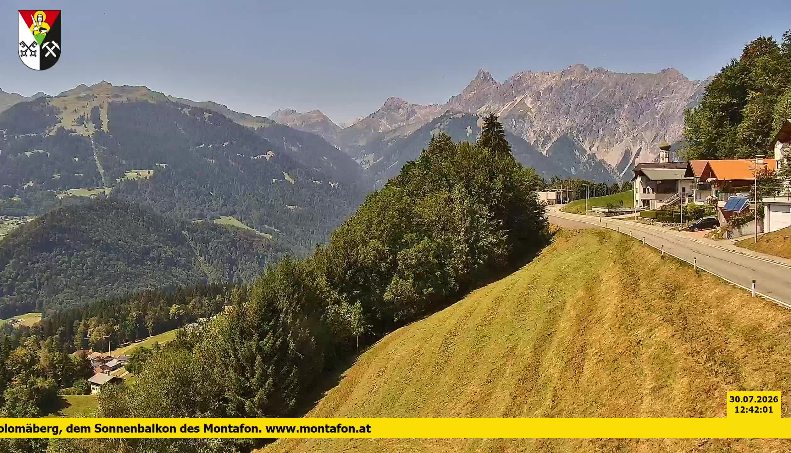 Bartholomäberg | Blick auf Schruns