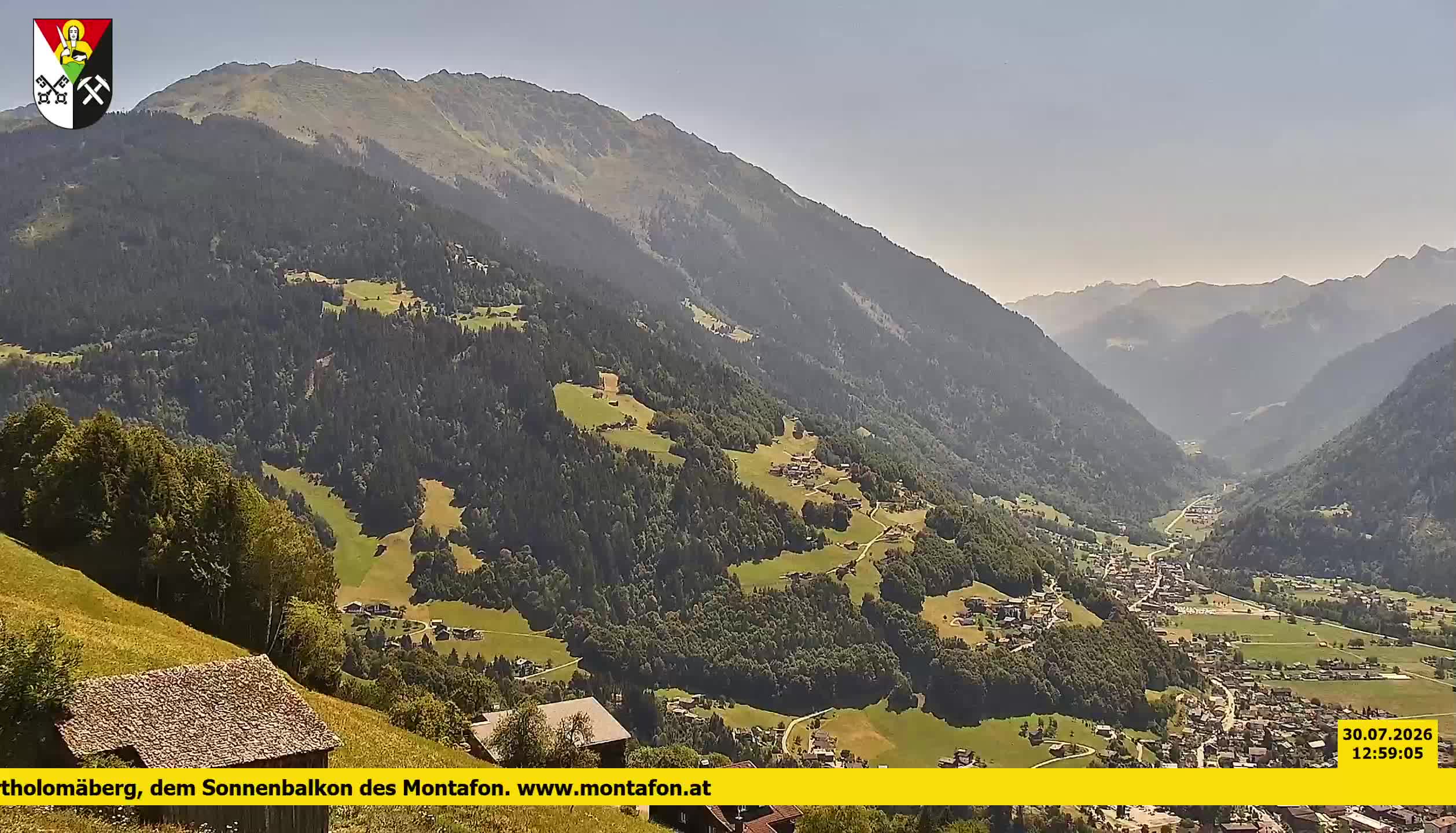 Bartholomäberg | Blick auf Schruns