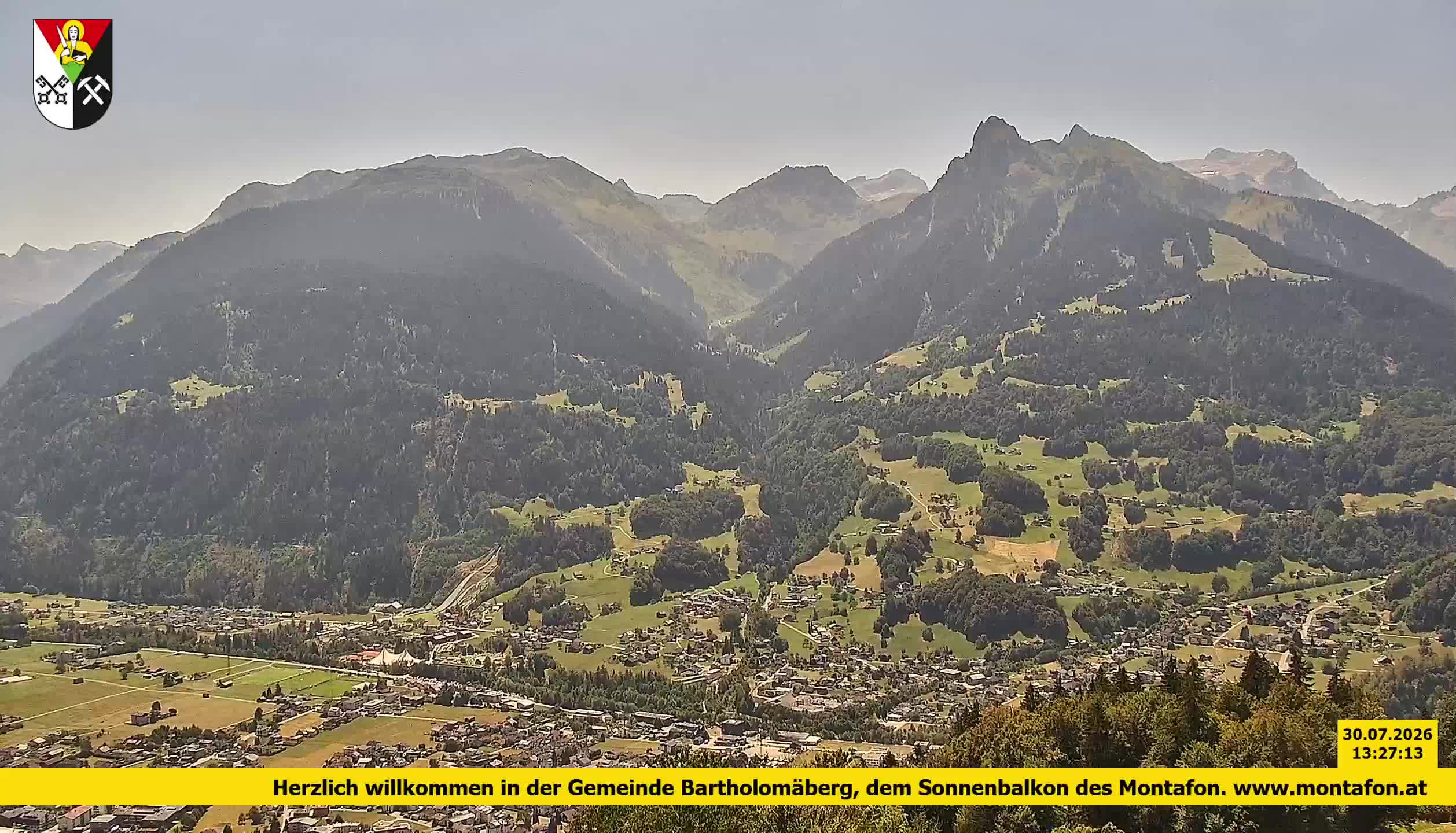 Bartholomäberg | Blick auf Schruns