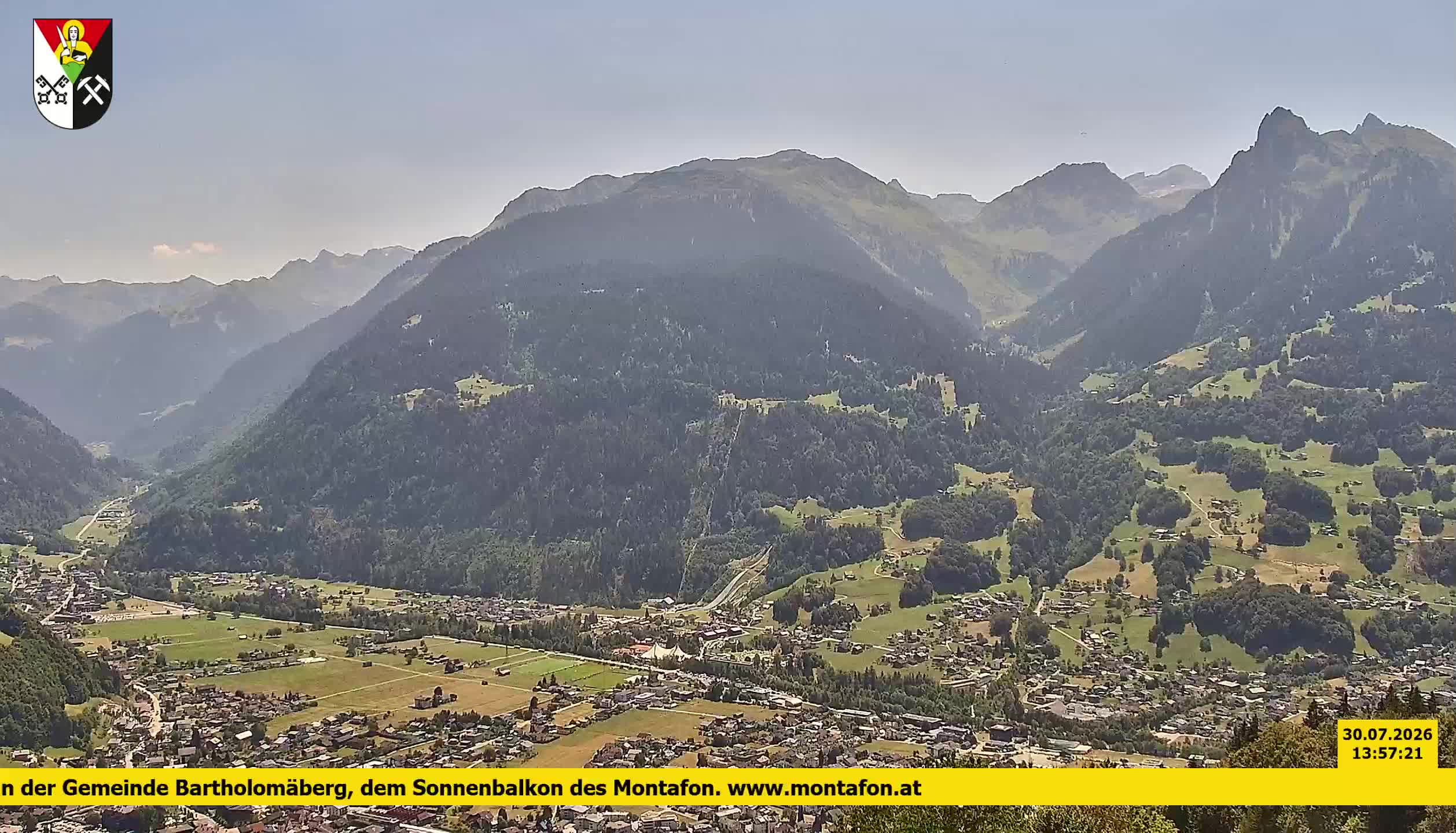 Bartholomäberg | Blick auf Schruns