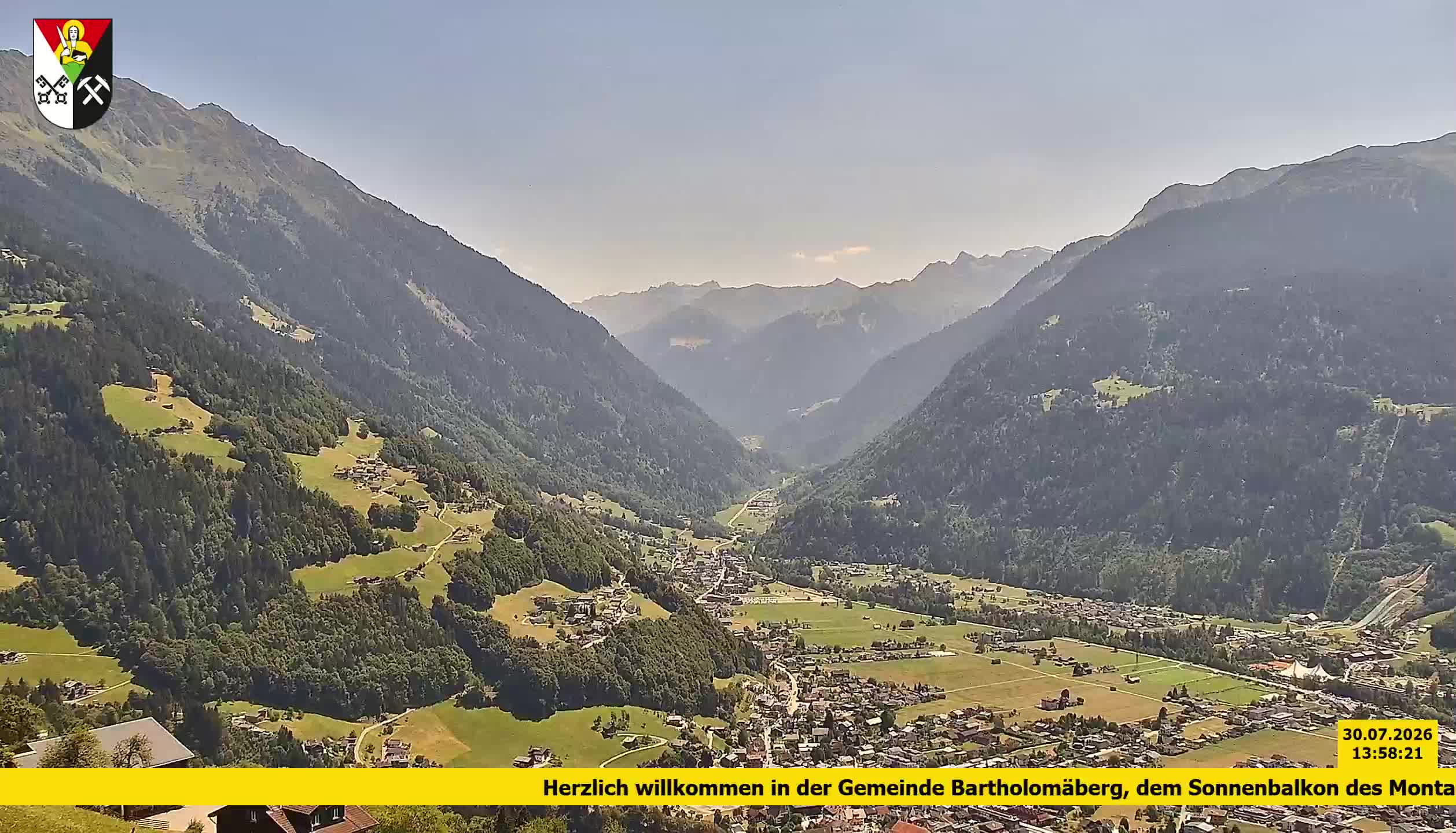 Bartholomäberg | Blick auf Schruns